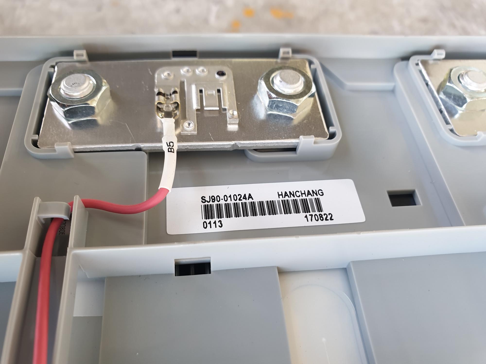 แบตเตอรี่ Samsung SDI 94Ah จากแพครถไฟฟ้า