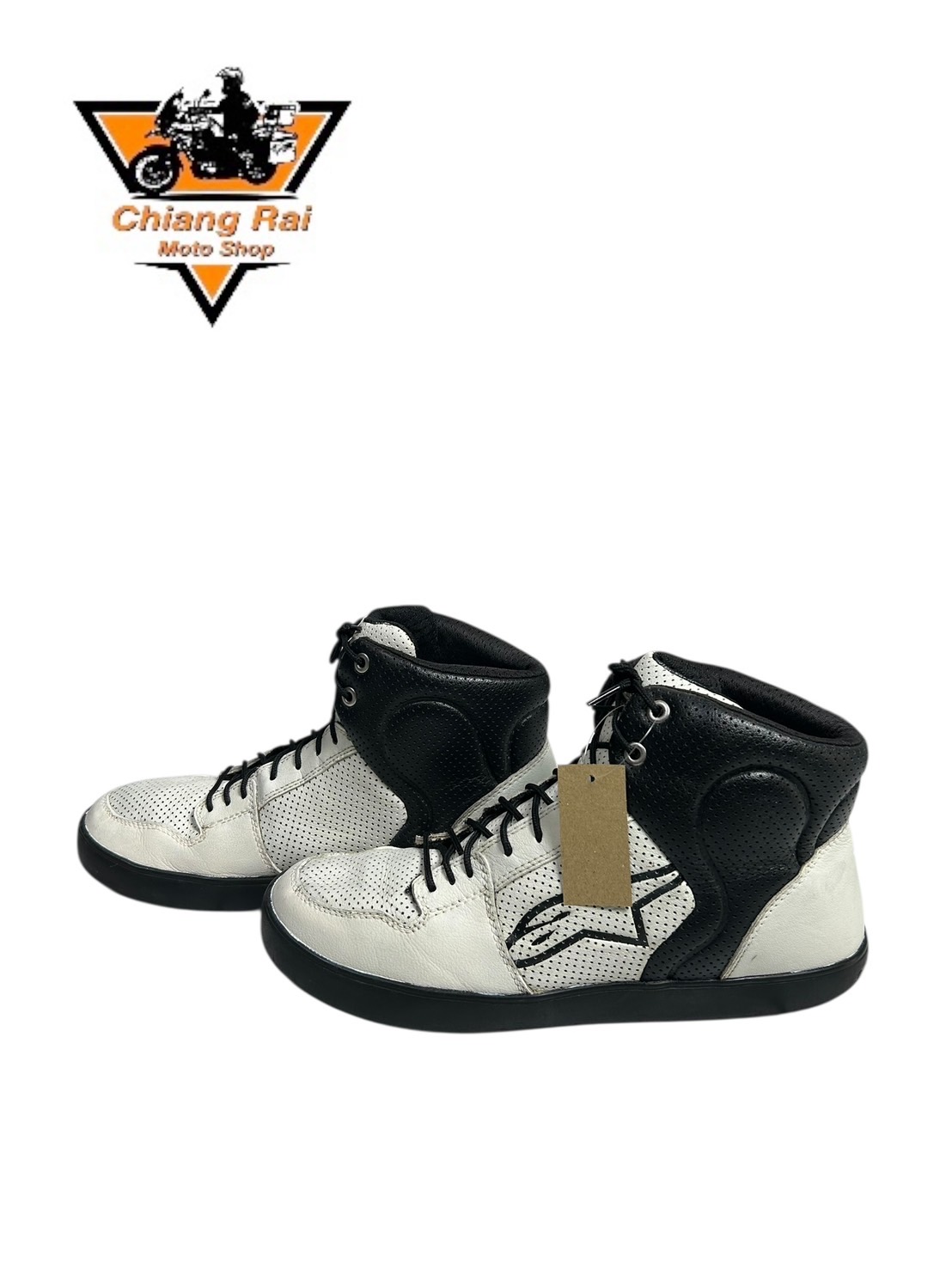 รองเท้าขี่มอเตอร์ไซด์( มือสอง) RCBT-004 Size ขนาดจากป้าย 45:EUR / 10.5:UK / 28.5:Cm.(Alpinestars)