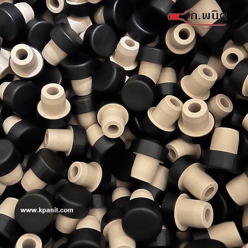 จุกริน ขวดไวน์ พร้อมฝาปิดขวดสีดำ ใช้กับ ขวดไวน์ 100 ชิ้นต่อแพ็ค