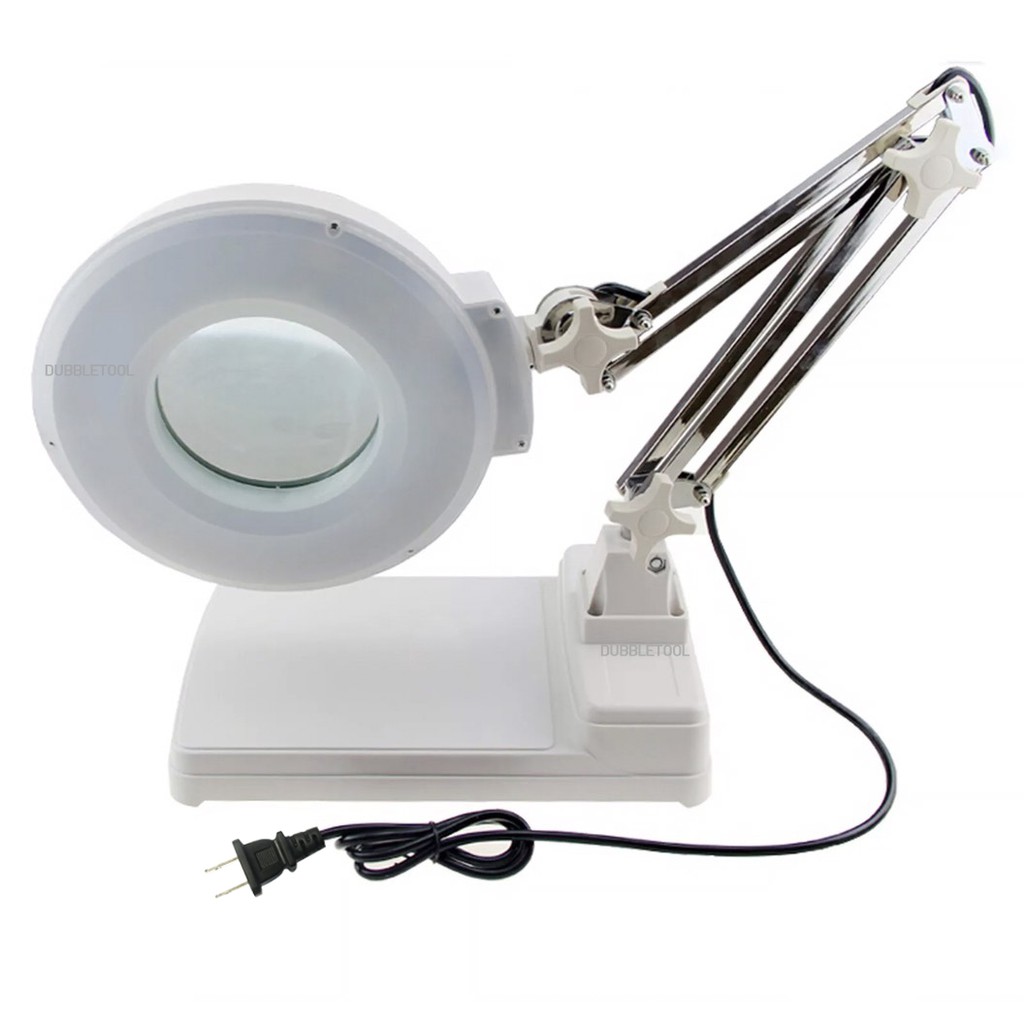 โคมไฟแว่นขยายตั้งโต๊ะ10x กำลังขยาย10เท่า MagnifyingLamp 10x