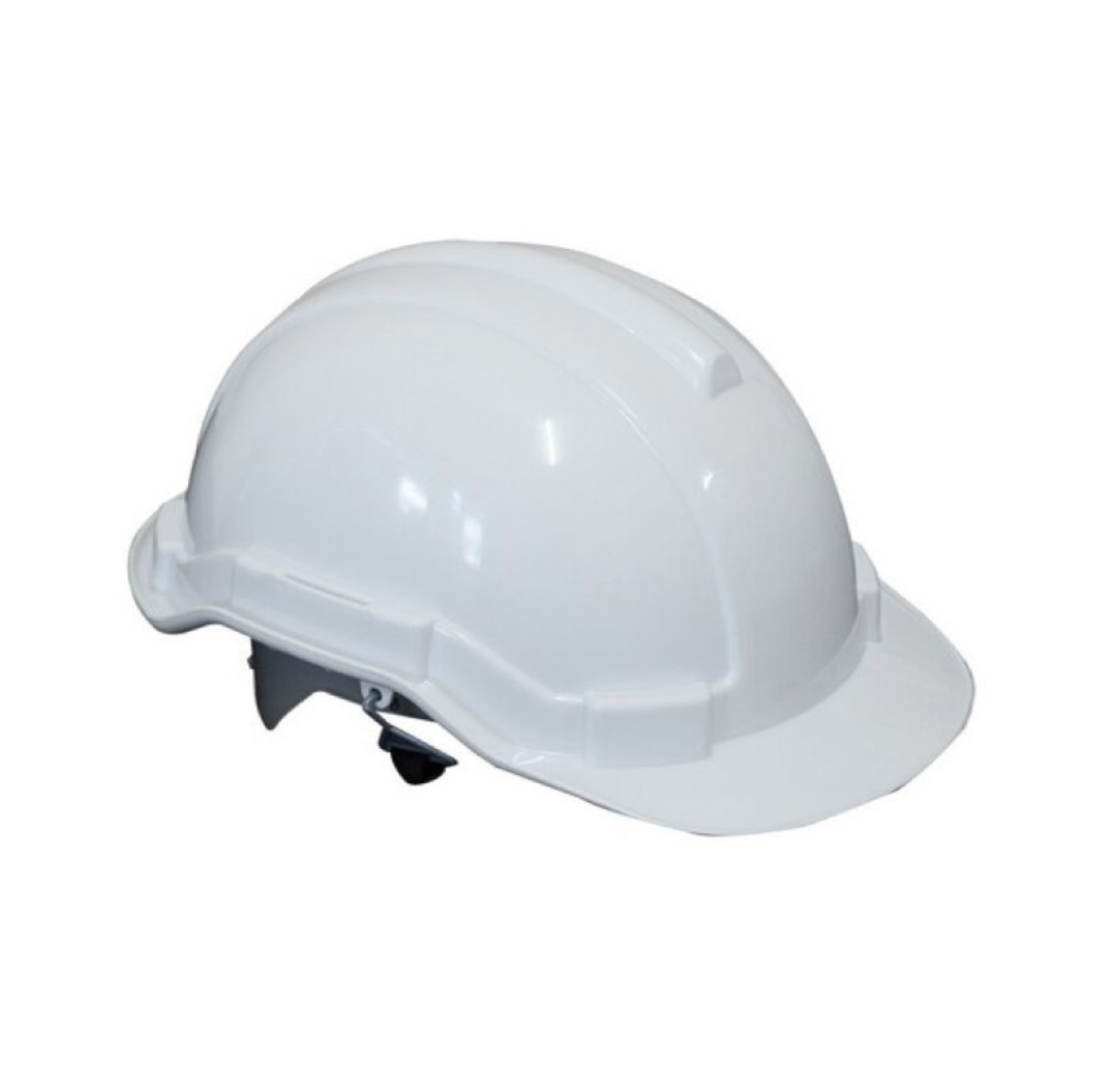 หมวกวิศวะ HDPE ปรับเลื่อน มอก. SC-03RHDPE-WL สีขาว