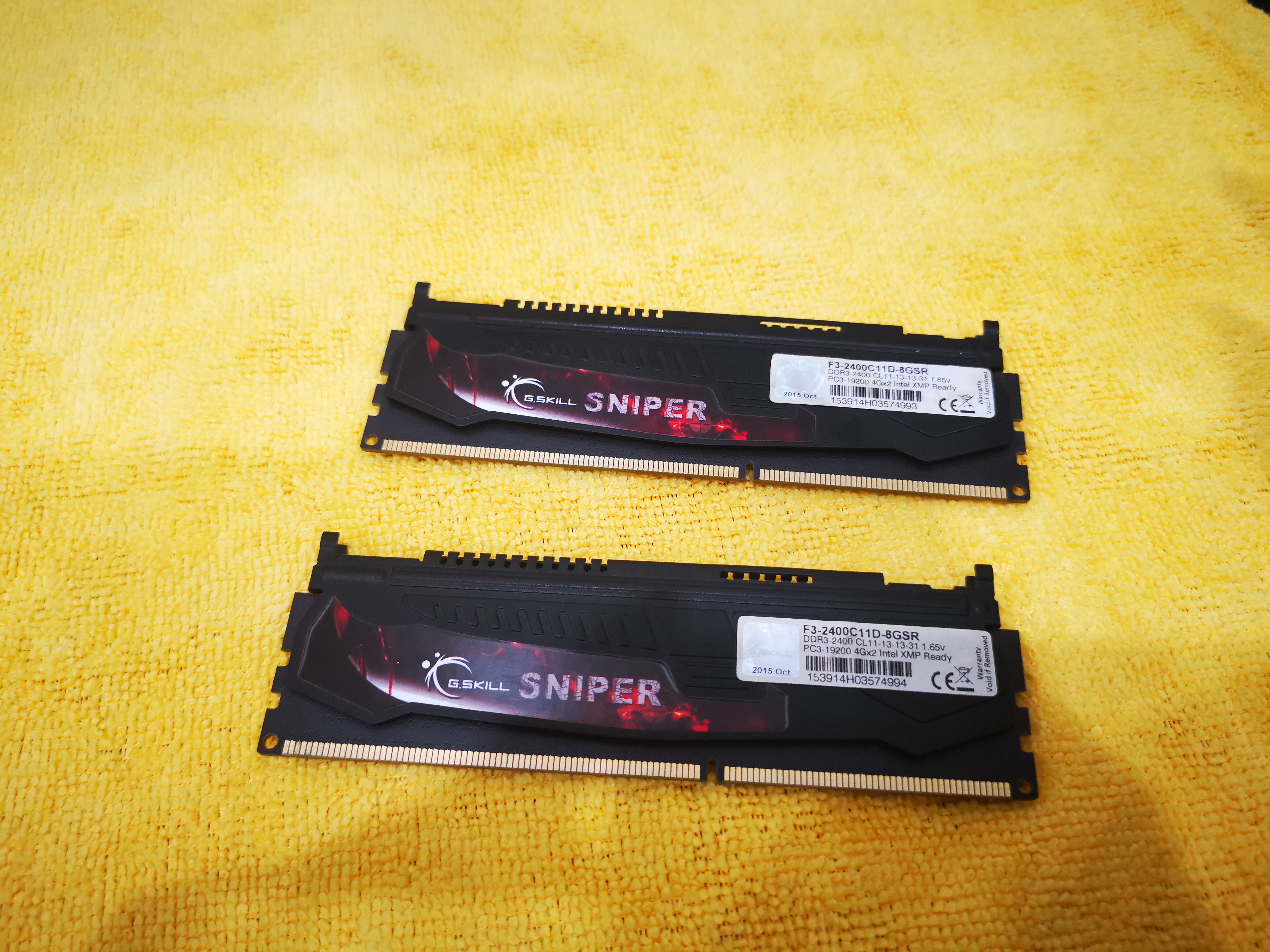 Ram G.Skill Sniper DDR3 8G(4*2)/2400