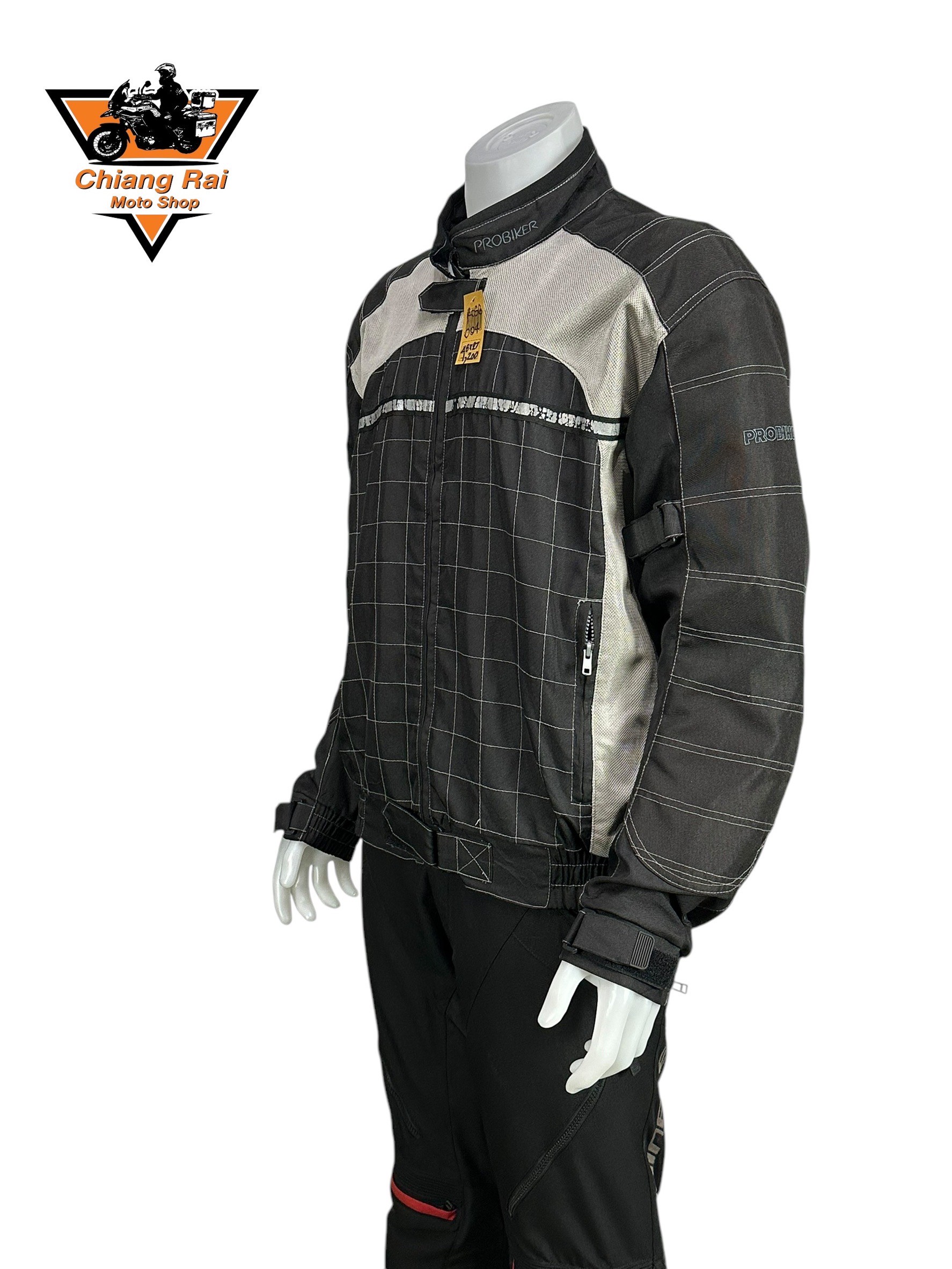 เสื้อขี่มอเตอร์ไซด์( มือสอง) CRSB 004 : อก 48" ยาว 27" (L) **PROBIKER**