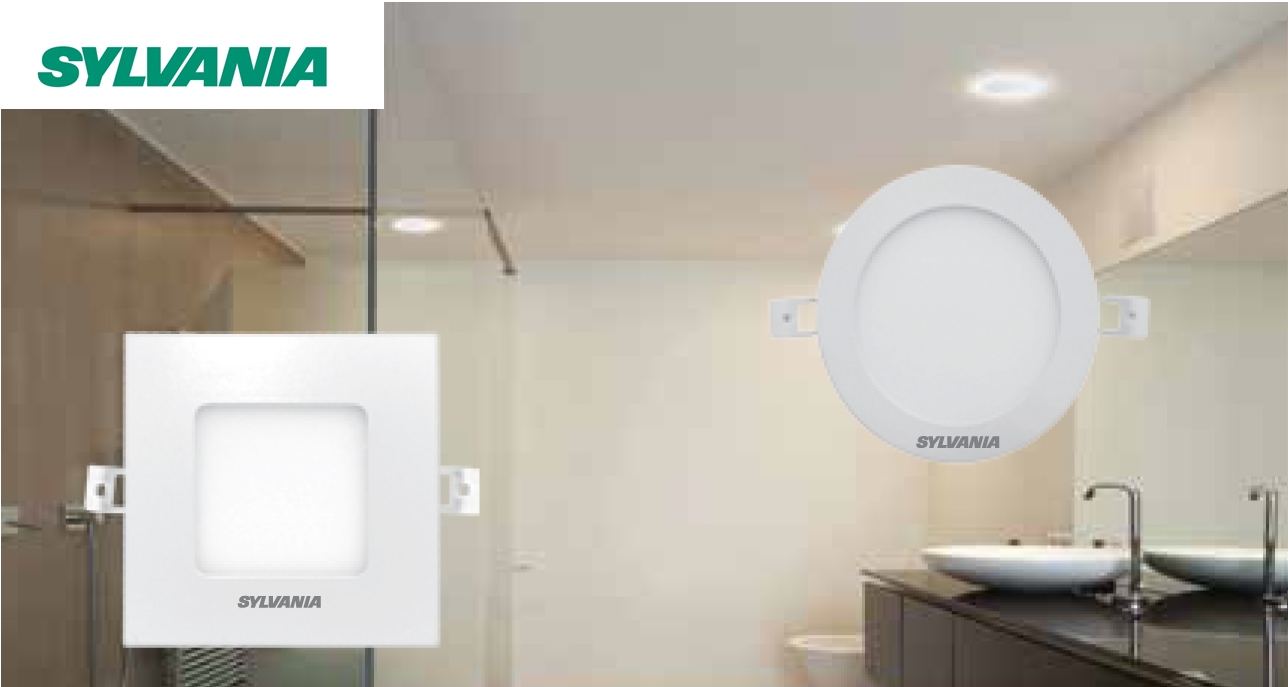 โคม BRAVO LIGHTER LED 6w,9w,12w 3000K/6500K SYLVANIA