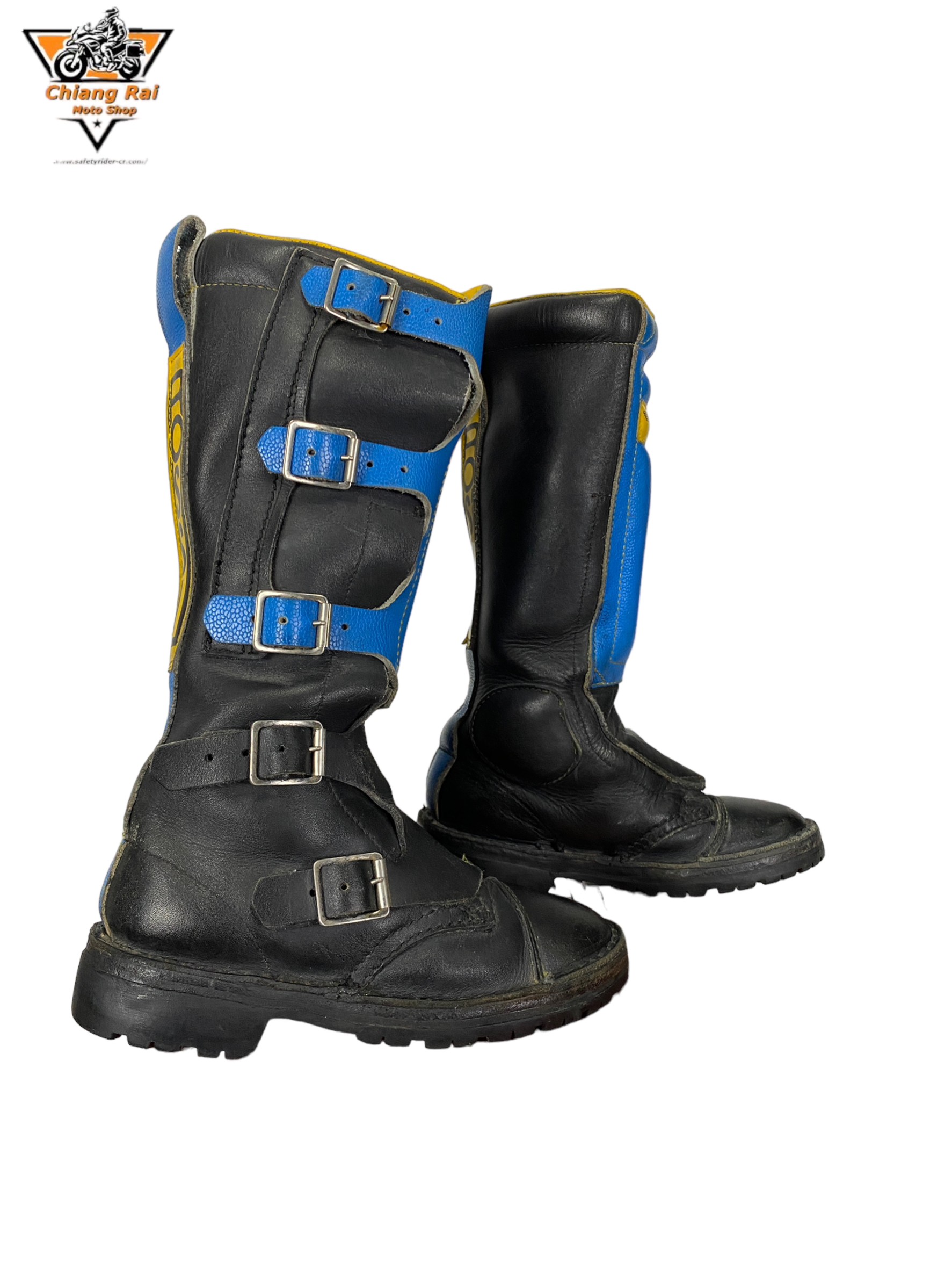 รองเท้าขี่มอเตอร์ไซด์( มือสอง) RCBS-104 Size ขนาดจากป้าย 34:EUR / 4.5:UK / 20.5:Cm.(ROSSI)