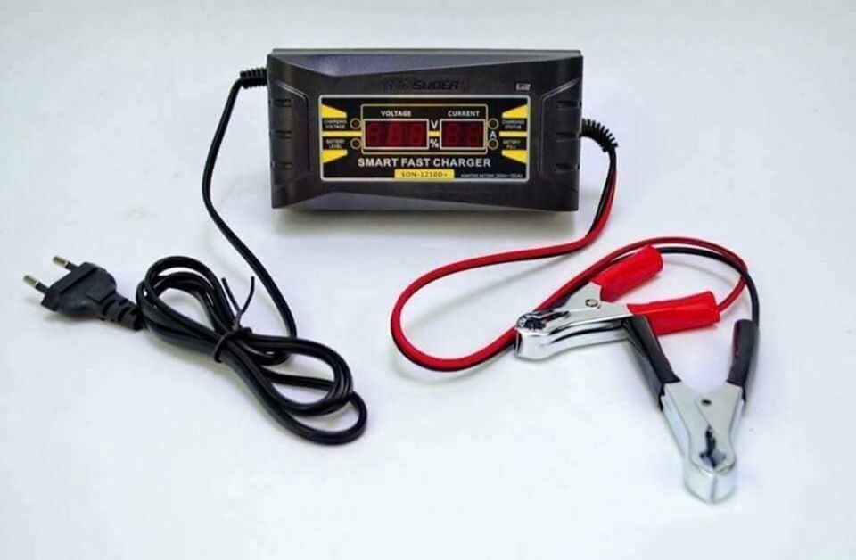 เครื่องชาร์จแบตเตอรี่ อัจฉริยะ ระบบอัตโนมัติ 12V 10A