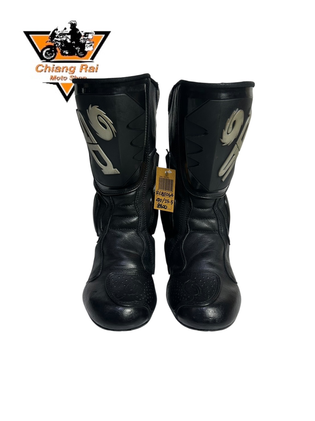 รองเท้าขี่มอเตอร์ไซด์( มือสอง) RCBT-064 Size ขนาดจากป้าย 40:EUR / 6.5:UK / 25.5:Cm.(SIDI)