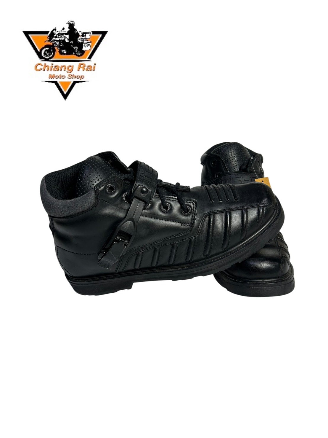 รองเท้าขี่มอเตอร์ไซด์( มือสอง) RCBT-110 Size ขนาดจากป้าย 45:EUR / 10.5:UK / 28.5:Cm.(ICON)