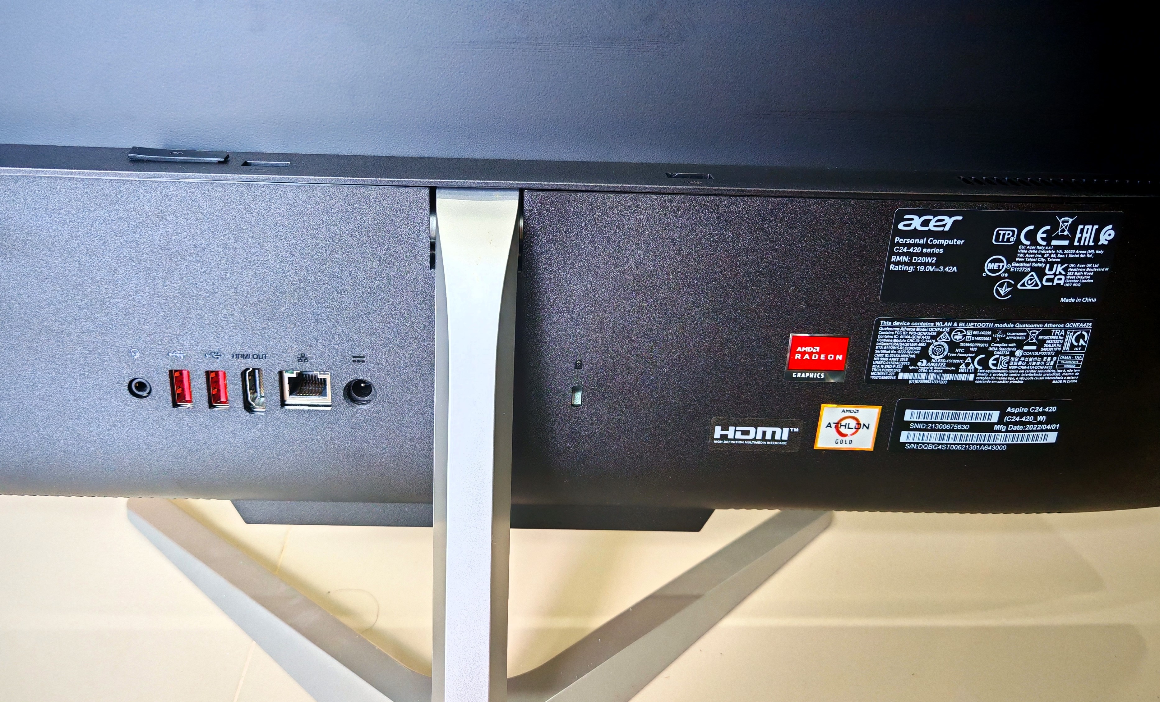 (AIO) ACER Aspire C24-420-A314G0T23Mi/T006 (23.8)