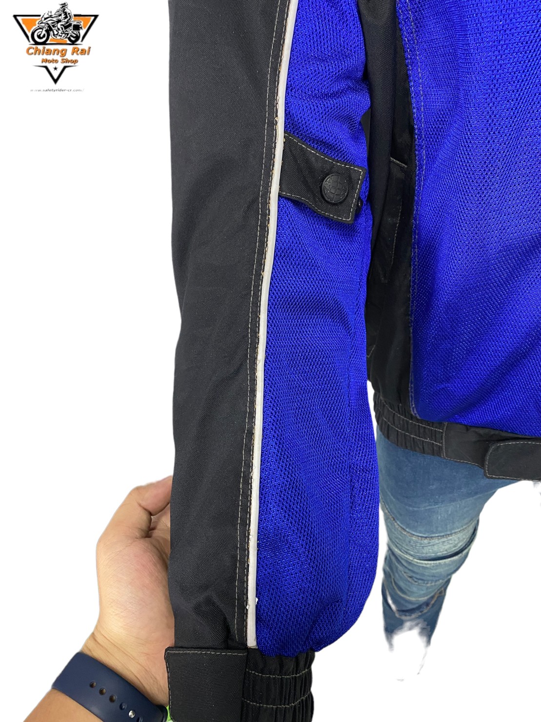 เสื้อขี่มอเตอร์ไซด์( มือสอง) RCSA 489: อก 52" ยาว 26" (XL) **uvex**