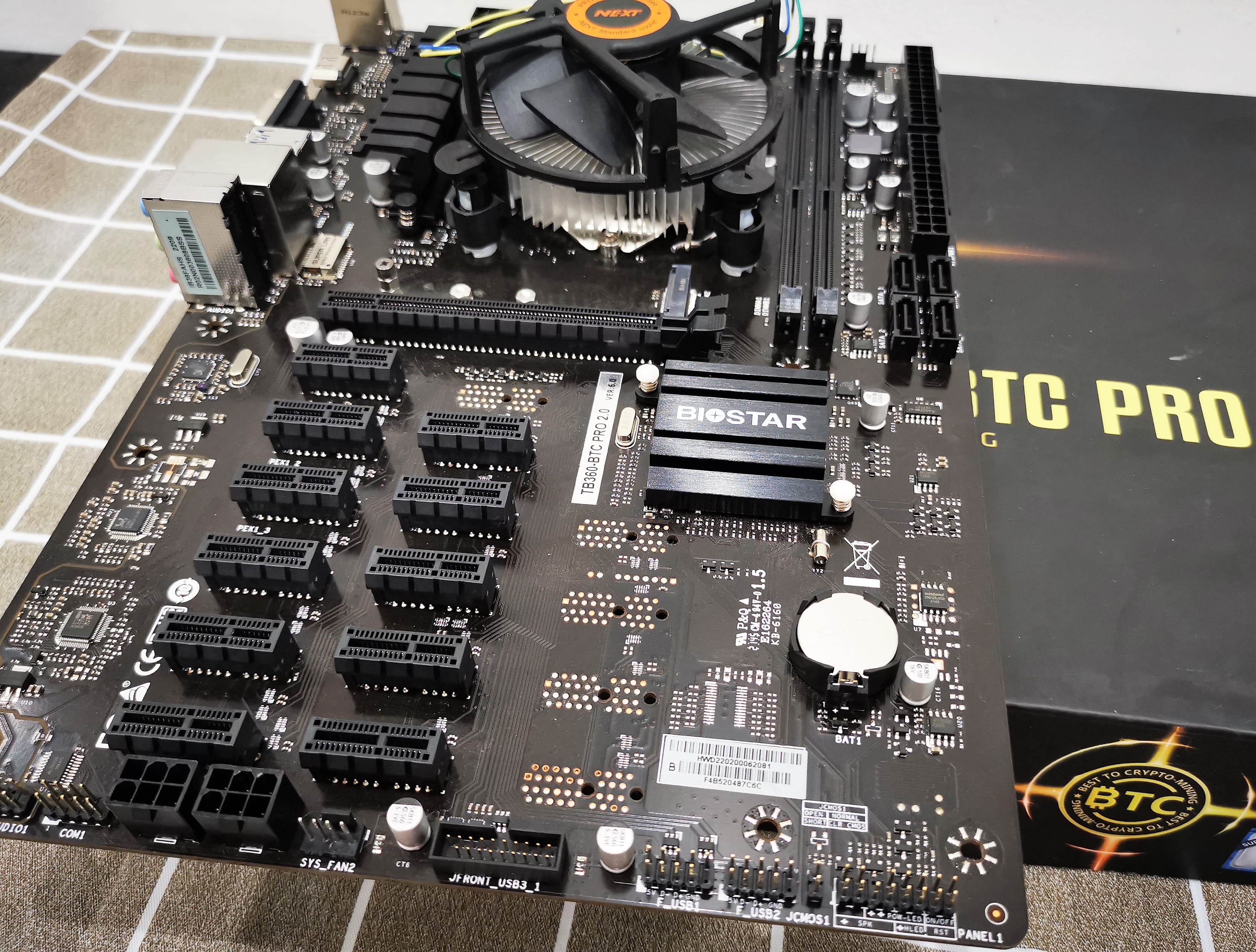 เซ็ตมัดรวม บอร์ด TB360 + ซีพียู i5 9400F