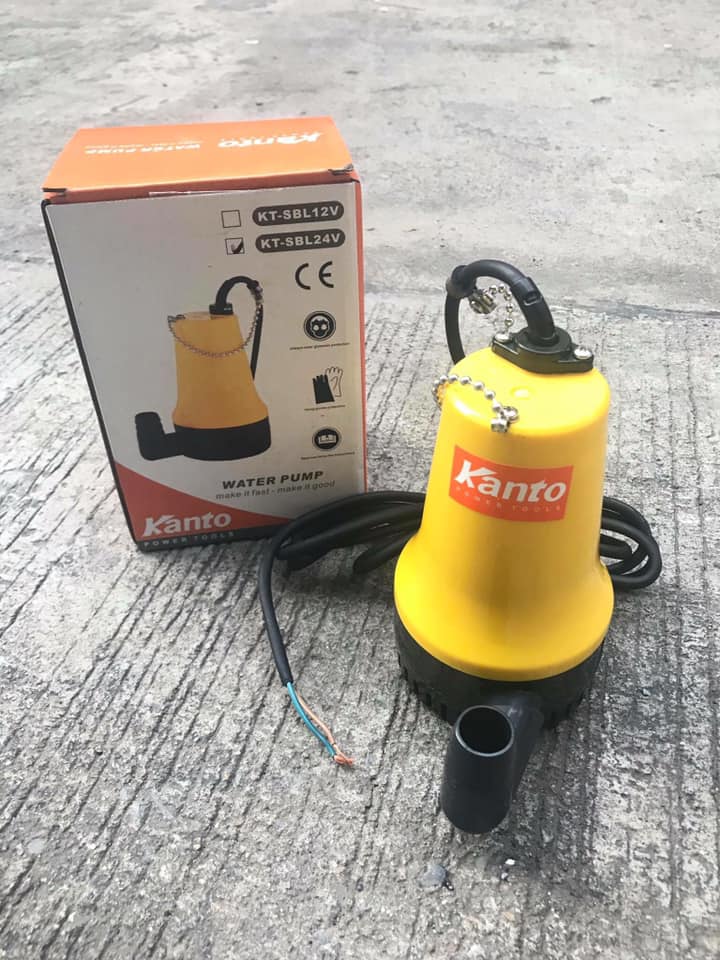 ปั๊มแช่ไดโว่ ไฟตัวเล็ก DC 12V และ 24V ยี่ห้อ kanto