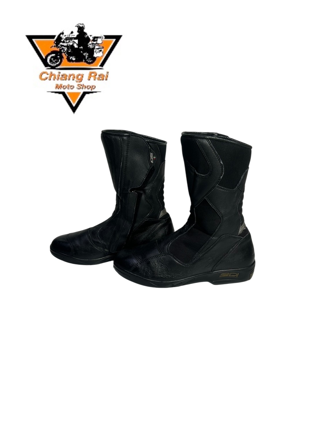 รองเท้าขี่มอเตอร์ไซด์( มือสอง) RCBT-127 Size ขนาดจากป้าย 45:EUR / 10:UK / 28:Cm.(SIDI)