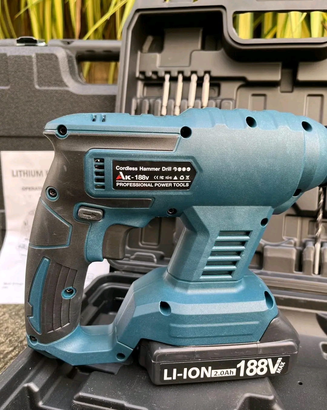 สว่านโรตารี่แบต ยี่ห้อ AKITA (อาคิตะ) รุ่น 188V