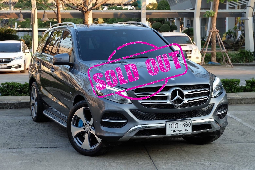Benz GLE 500e Exclusive รถปี 2017🎀Sold Out🎀