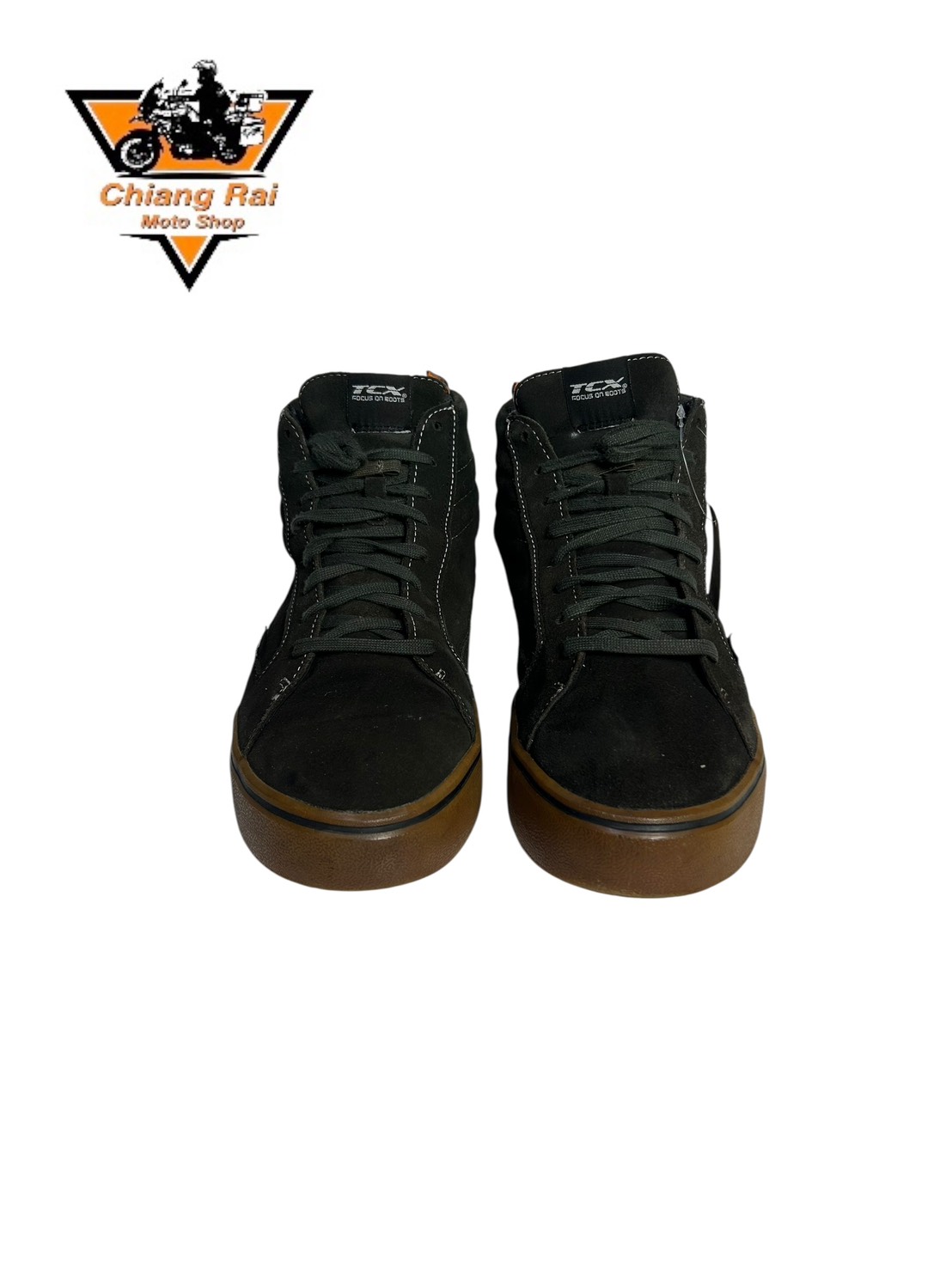 รองเท้าขี่มอเตอร์ไซด์( มือสอง) RCBT-116 Size ขนาดจากป้าย 42:EUR / 8:UK / 26.5:Cm.(TCX)