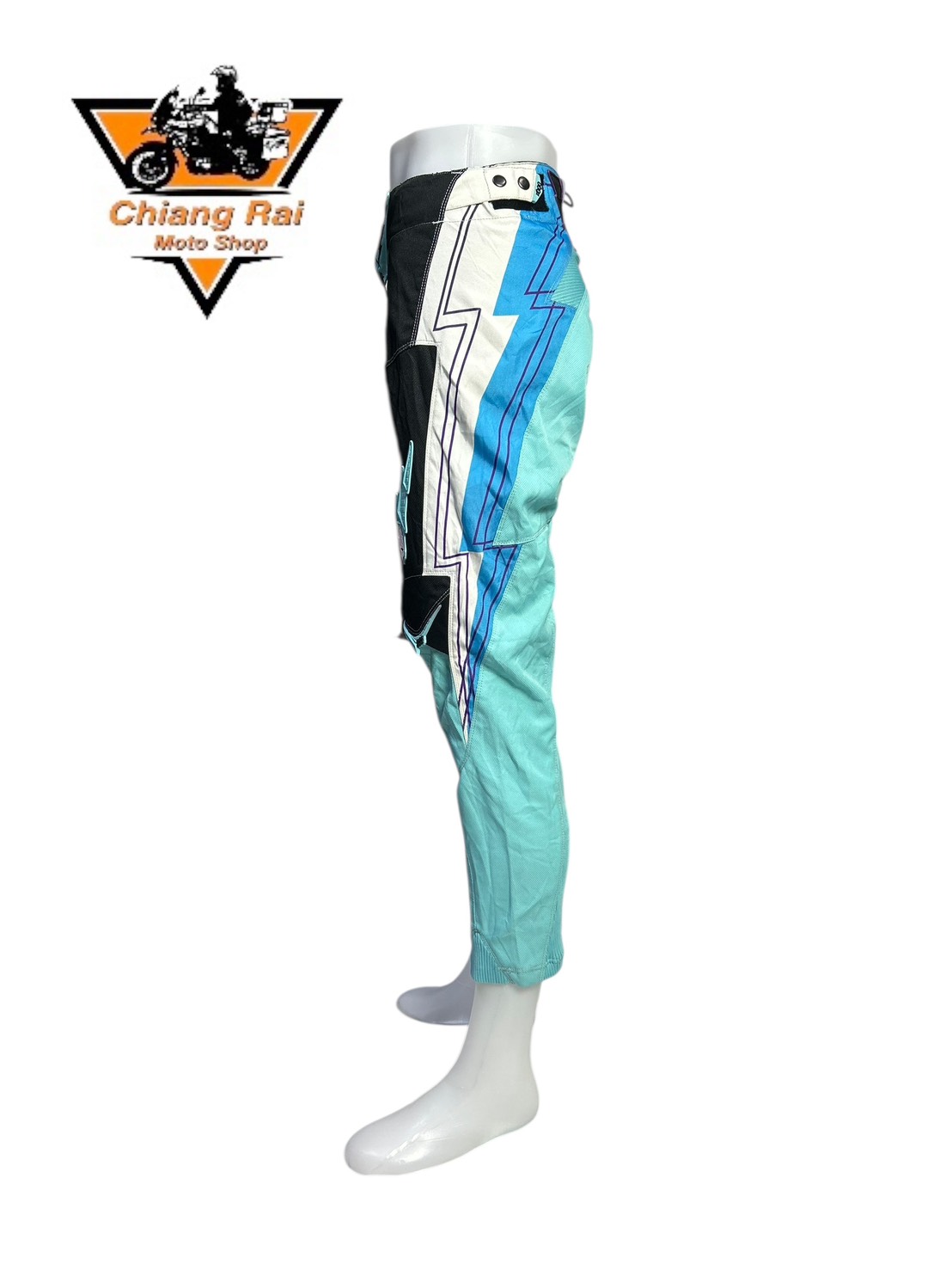 กางเกงขี่มอเตอร์ไซด์ ( มือสอง ) E&A 669: เอว 30" ยาว 29" **888**