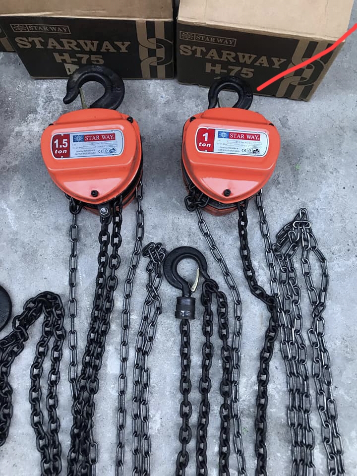 รอกโซ่ 1 ตัน ยี่ห้อ Star Way