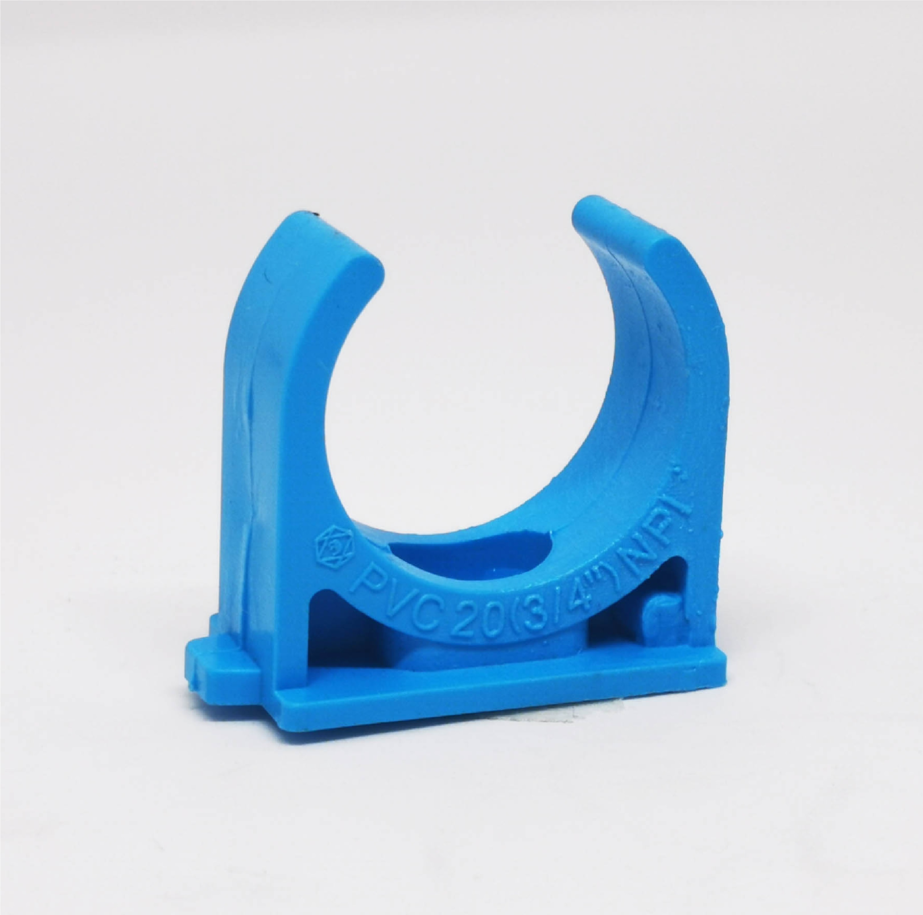 คลิปก้ามปู-หนา ฟ้า PIPE CLIP-WS B