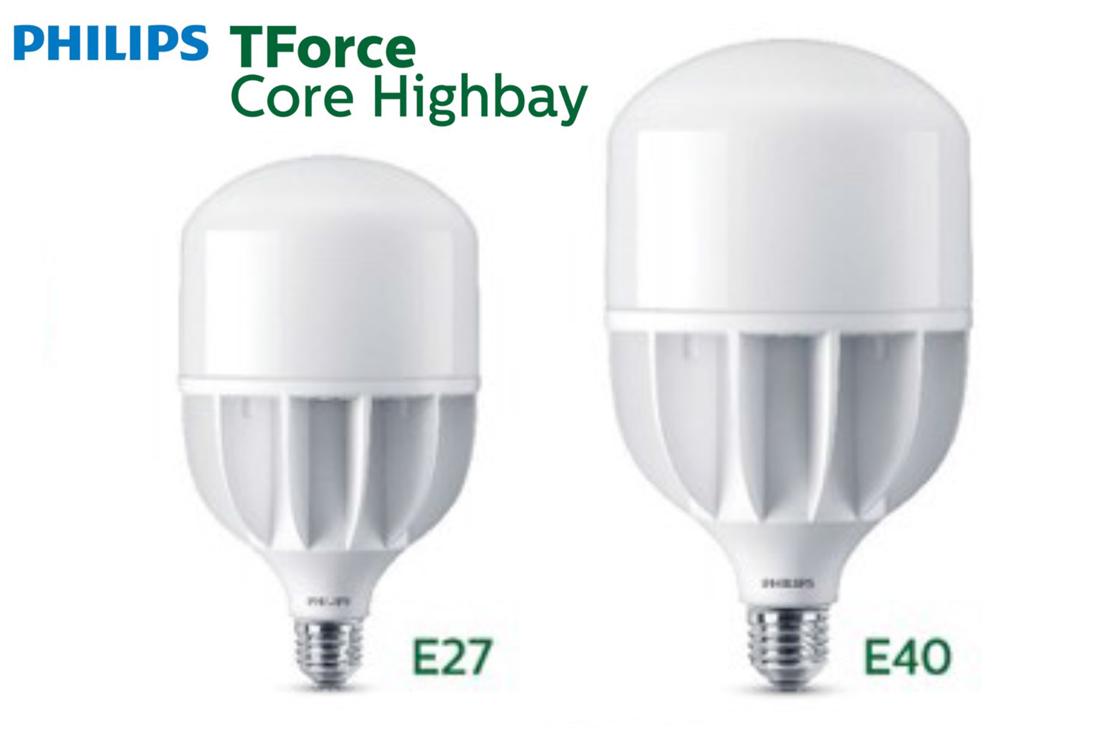 หลอดไฟ LED TForce Corn Highbay ทรูฟอร์ช ไฮเบย์ 30W,40W,50W,65W,80W Philips