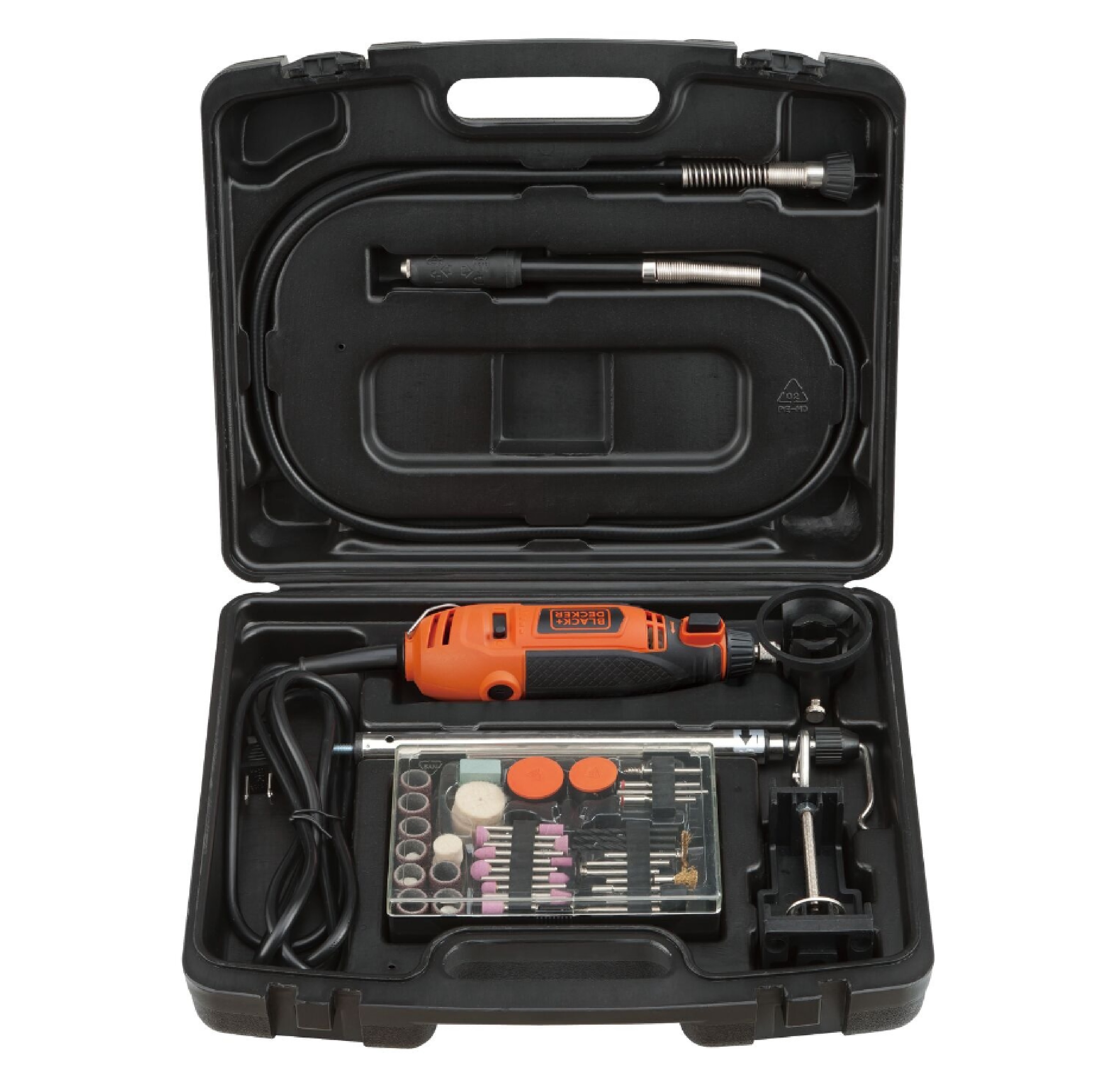 BLACK+DECKER เครื่องเจียรคอตรง 180W รุ่น RT18KA-B1