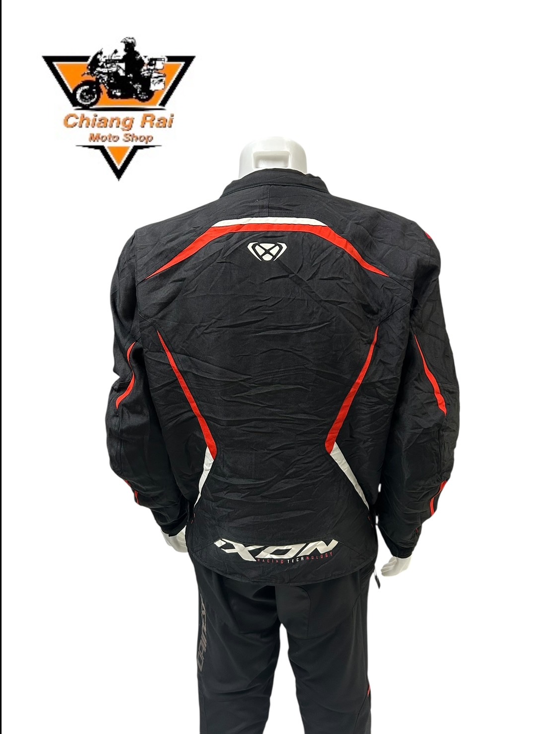 เสื้อขี่มอเตอร์ไซด์( มือสอง) CRSB 043 : อก 46" ยาว 25" (L) **Ixon**
