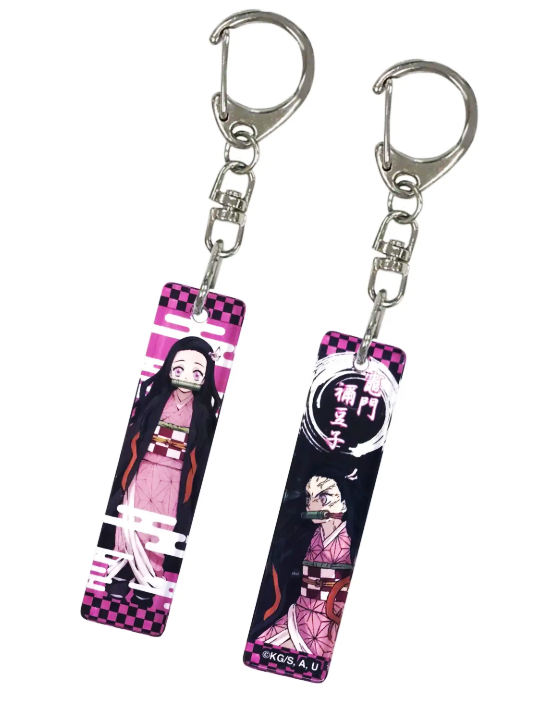 เนะซึโกะ Demon Blade Kimetsu no yaiba พวงกุญแจ อะคริลิค ดาบพิฆาตอสูร ของแท้จากญี่ปุ่น MADE IN JAPAN Size : 6 cm