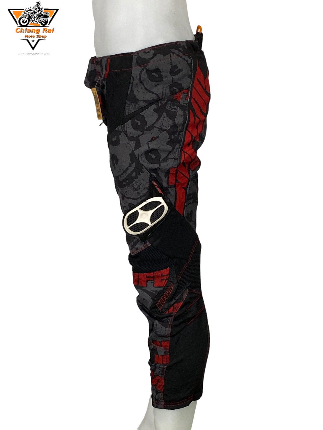กางเกงสำหรับขี่มอเตอร์ไซด์ ( มือสอง ) E&A 420: เอว 30" ยาว 24" **NOFEAR**