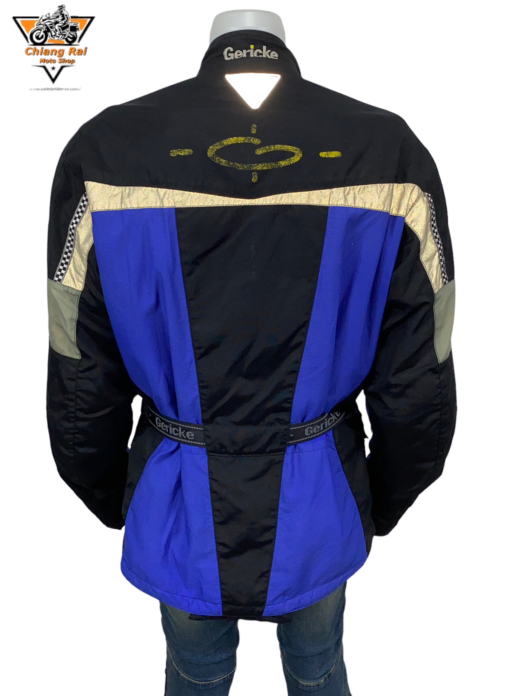 เสื้อขี่มอเตอร์ไซด์( มือสอง) RCTA 477: อก 52-54" ยาว 29" (XL-2XL) **HEIN GERICKE**