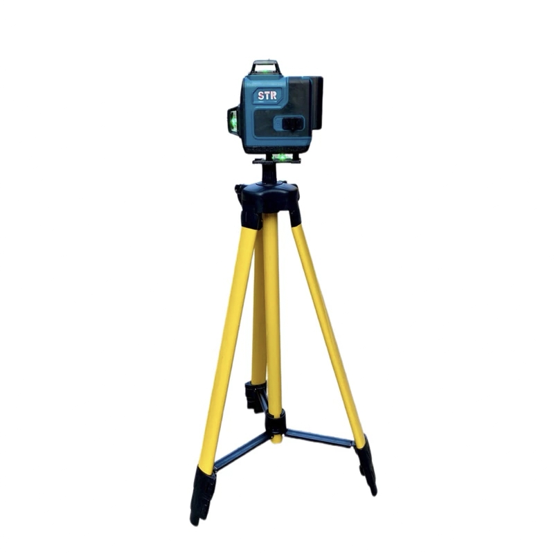 เครื่องวัดระดับเลเซอร์ ยี่ห้อ STR 16 เส้น แสงสีเขียว พร้อมอุปกรณ์ครบชุด