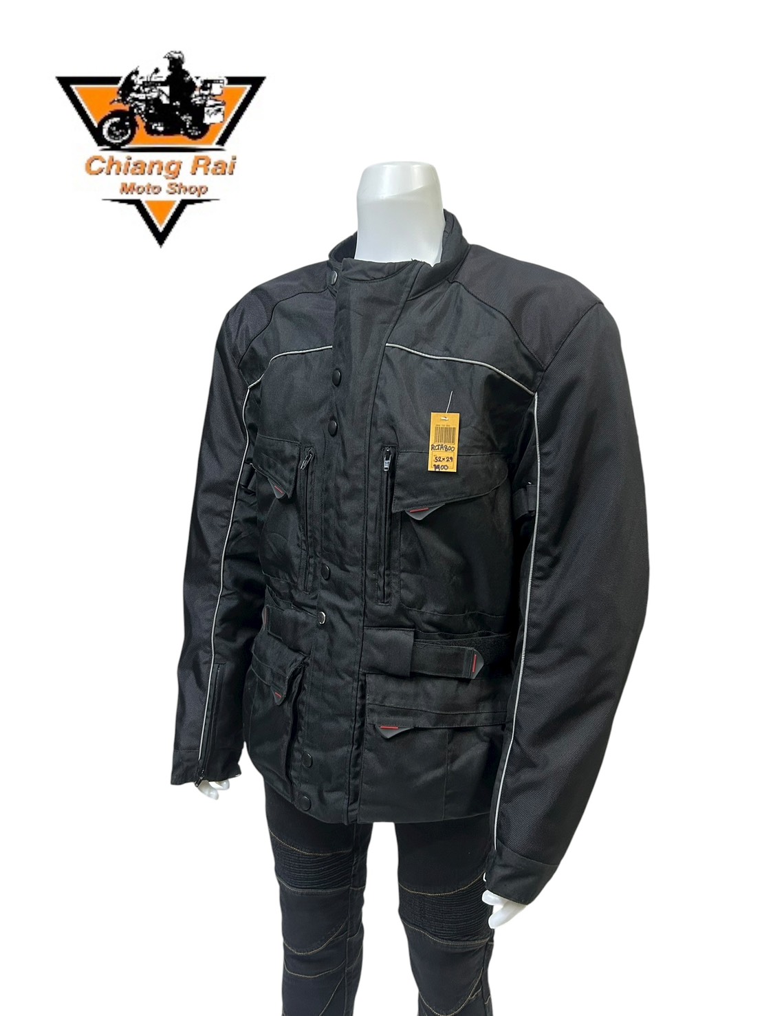 เสื้อขี่มอเตอร์ไซด์( มือสอง) RCTA 800 อก 52" ยาว 29 (XL) **Crane**