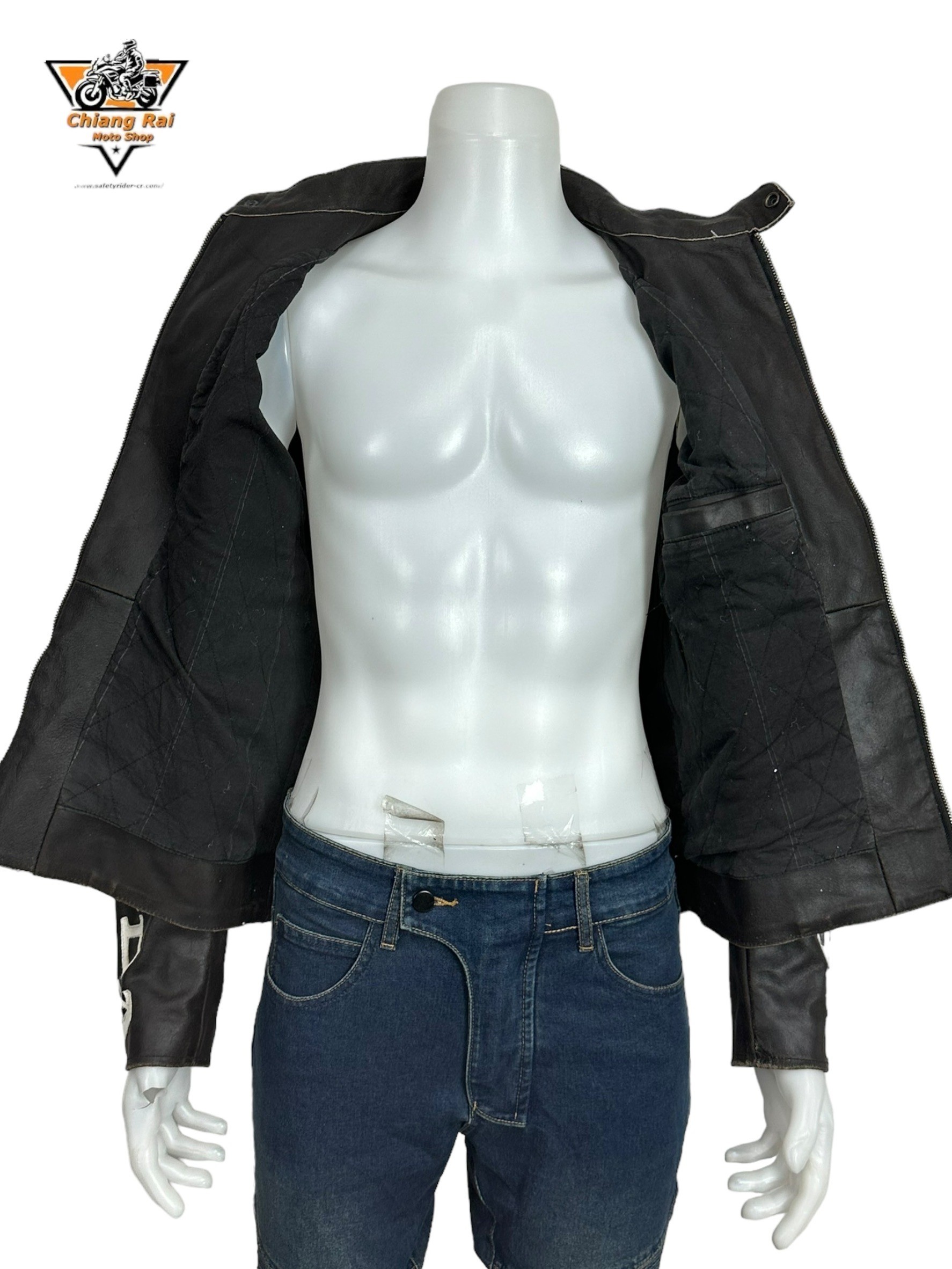 เสื้อขี่มอเตอร์ไซด์( มือสอง) RCSA 860 : อก 46" ยาว 25" (L) **HONDA**