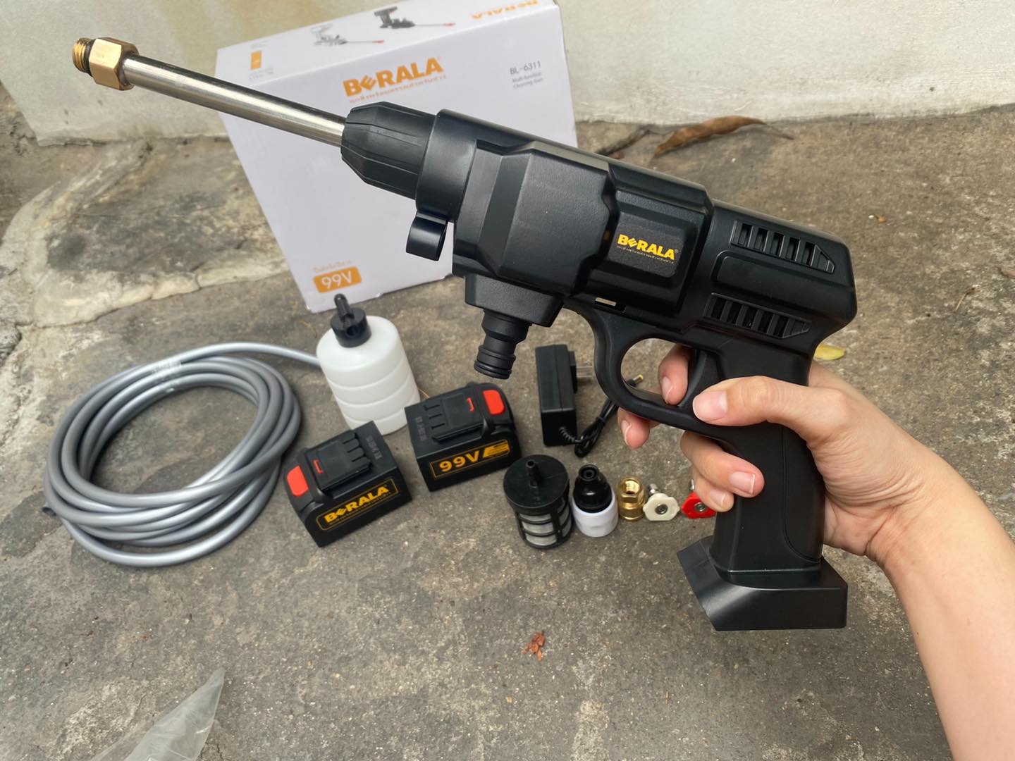 ปืนอัดฉีดแรงดันสูง Berala 99V รุ่น BL-6311