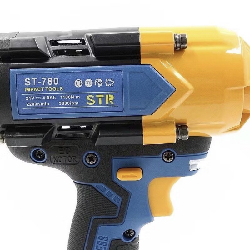 บล็อกไฟฟ้าไร้สาย ยี่ห้อ STR 21V รุ่น ST-780 แรงบิด 1,100 นิวตัน