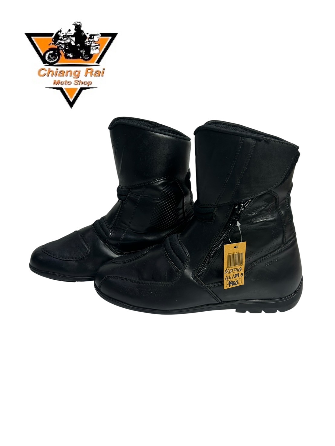 รองเท้าขี่มอเตอร์ไซด์( มือสอง) RCBT-068 Size ขนาดจากป้าย 46:EUR / 11.5:UK / 29.5:Cm.(Dainese)