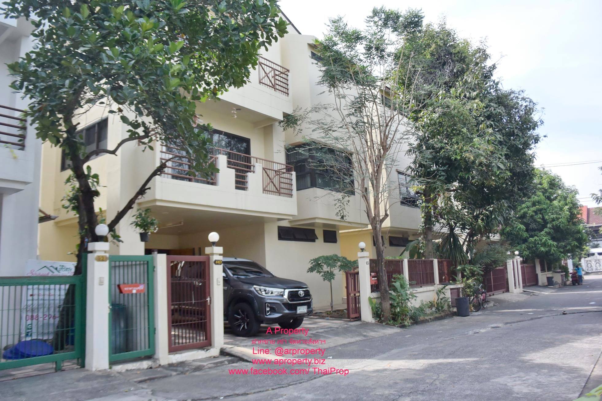 ให้เช่า บ้านเดี่ยว 3 ชั้น ทำเล ติด Central แจ้งวัฒนะ ศราวัณวิลล์ 1
