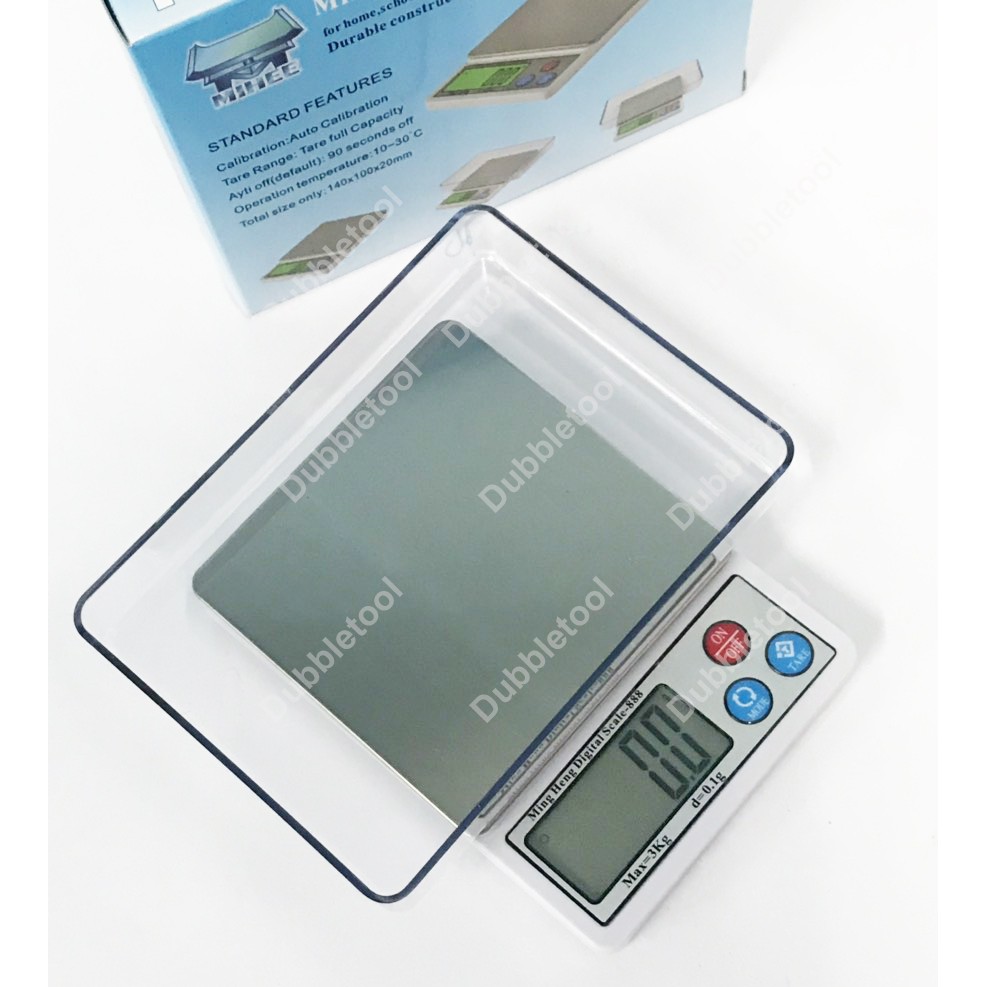 เครื่องชั่งดิจิตอล เครื่องชั่งน้ำหนักดิจิตอล 3Kg/0.1g