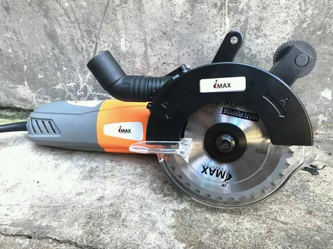 IMAX เลื่อยไฟฟ้าใบมีดคู่ ขนาด 5 นิ้ว 1200w