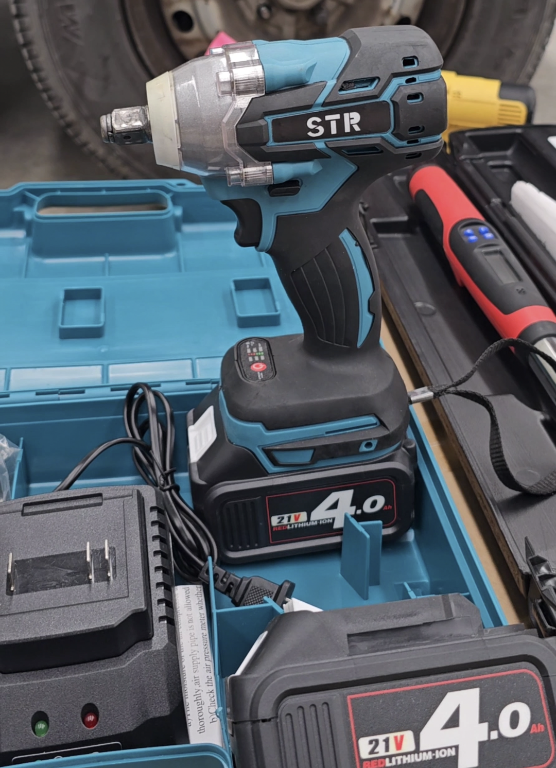 บล็อกแบตไร้สาย STR 21V แบตก้อน 2 ก้อน