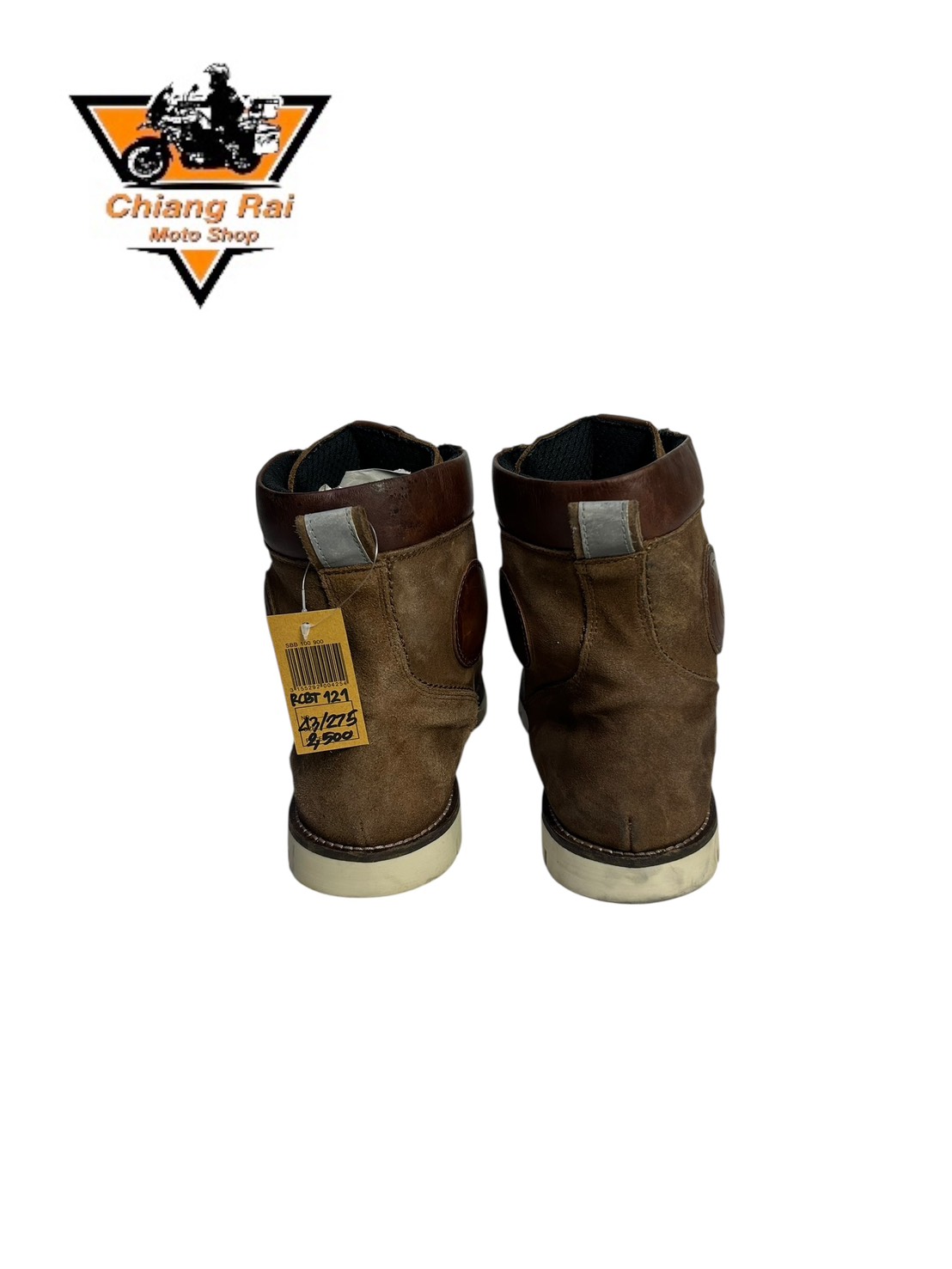 รองเท้าขี่มอเตอร์ไซด์( มือสอง) RCBT-121 Size ขนาดจากป้าย 43:EUR / 9:UK / 27.5:Cm.(REV'IT)