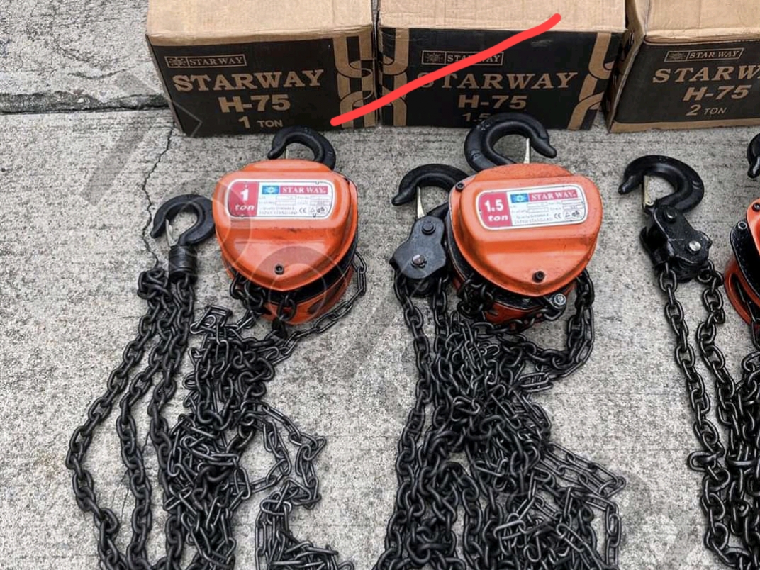 รอกโซ่ 1 ตัน ยี่ห้อ Star Way