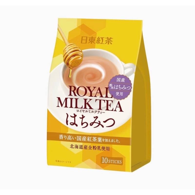 Royal milk tea ชานมฮอกไกโด ผสมน้ำผึ้ง🍯 หอมมาก อร่อยสุดๆ!! ดังที่สุดตลอดกาล✨ขนาด 10 ซอง