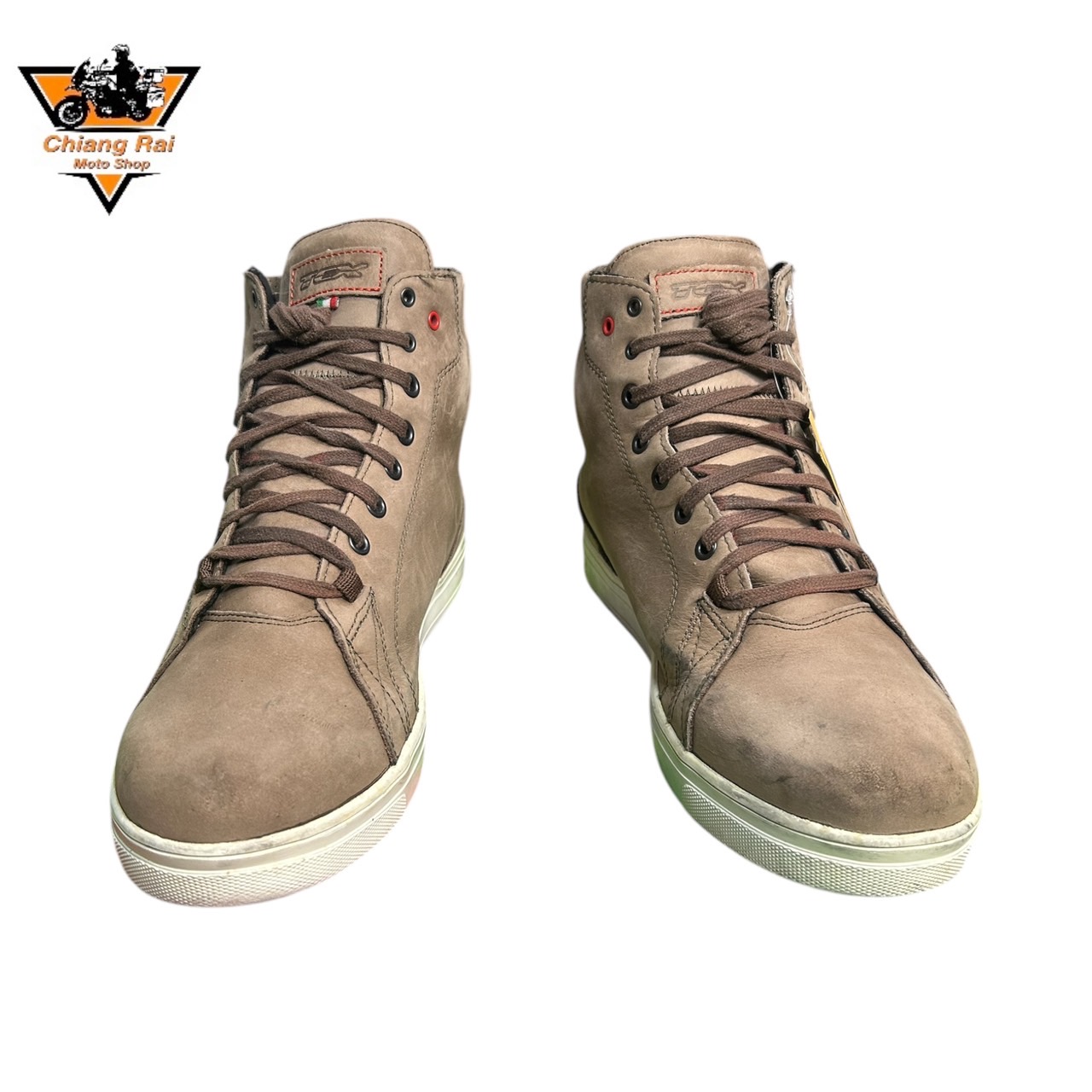 รองเท้าขี่มอเตอร์ไซด์( มือสอง) RCBS-1010 Size ขนาดจากป้าย 44:EUR / 10:UK / 28:Cm.(TCX)