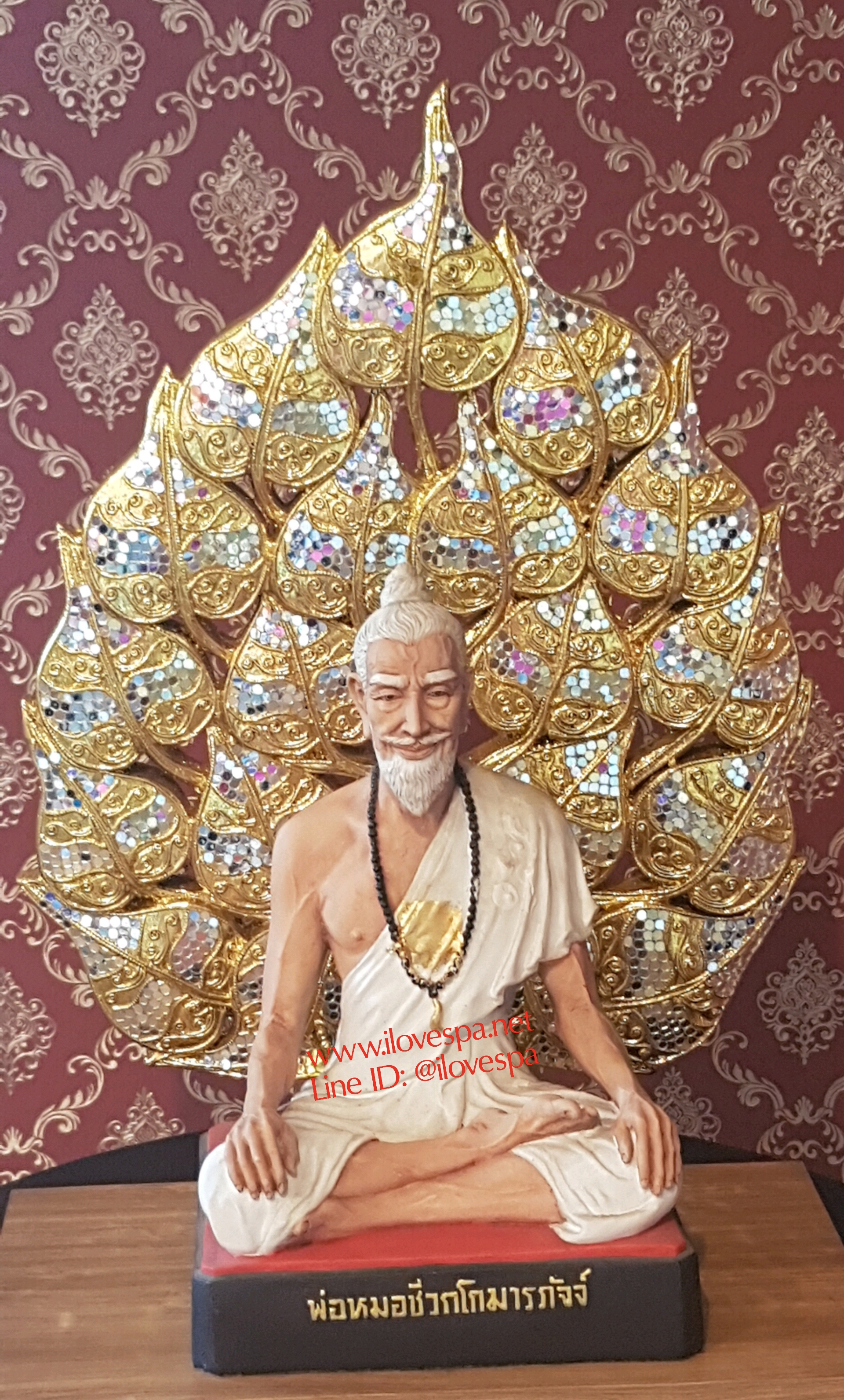 พ่อปู่ชีวกฯ สำหรับบูชาในร้านนวด สปา