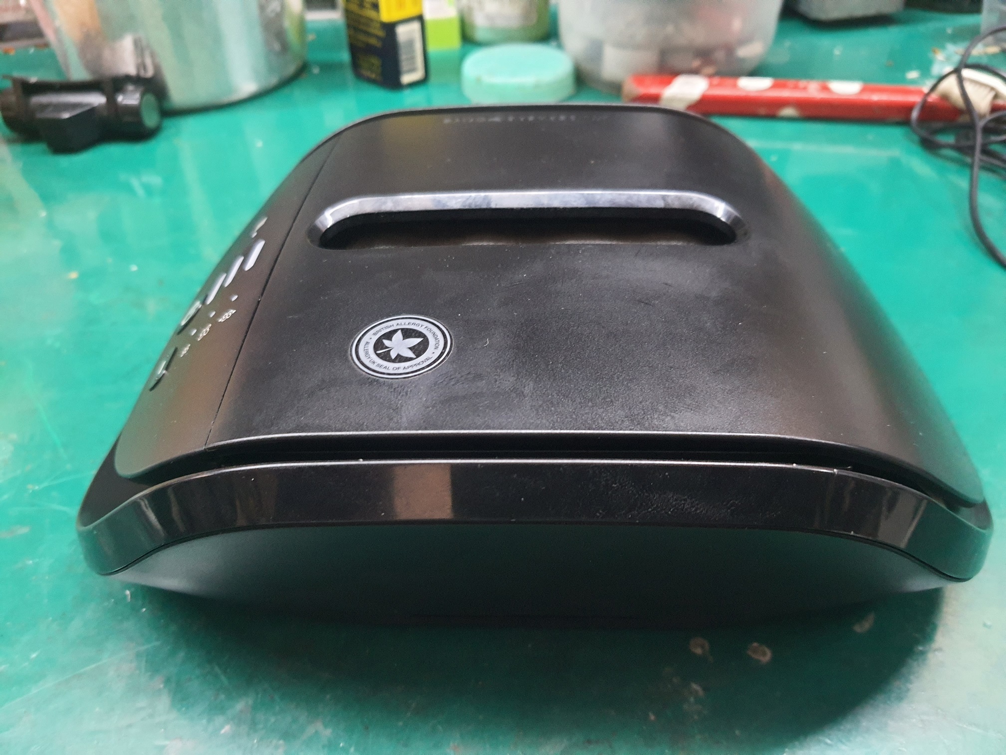 ซ่อมเครื่องฟอกอากาศในรถยนต์ ยี่ห้อ Amway ATMOSPHERE รุ่น 121637A อาการเครื่องไม่ทำงาน