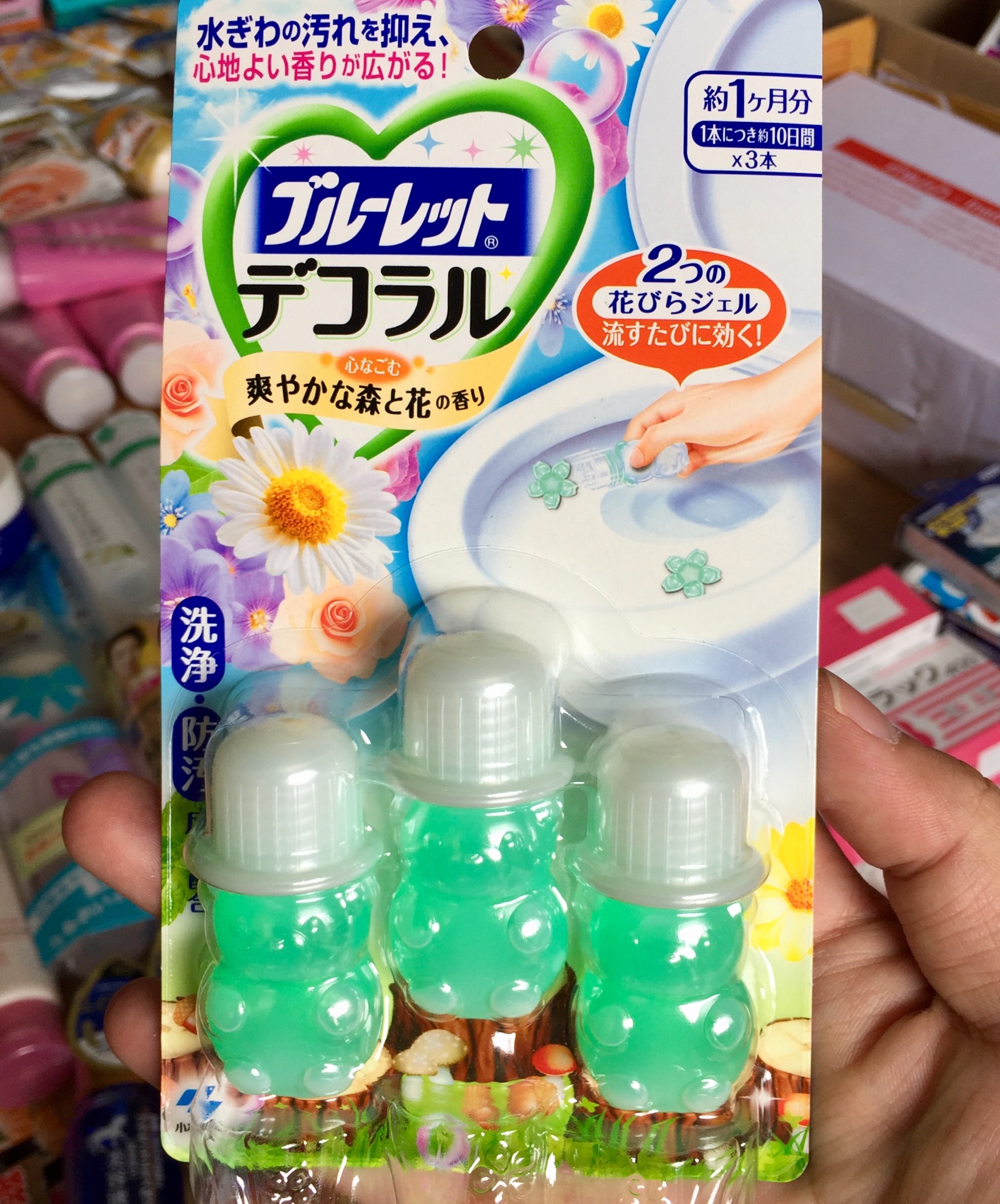 Kobayashi Toilet Bowl Cleaners | เจลหมีทำความสะอาดชักโครก