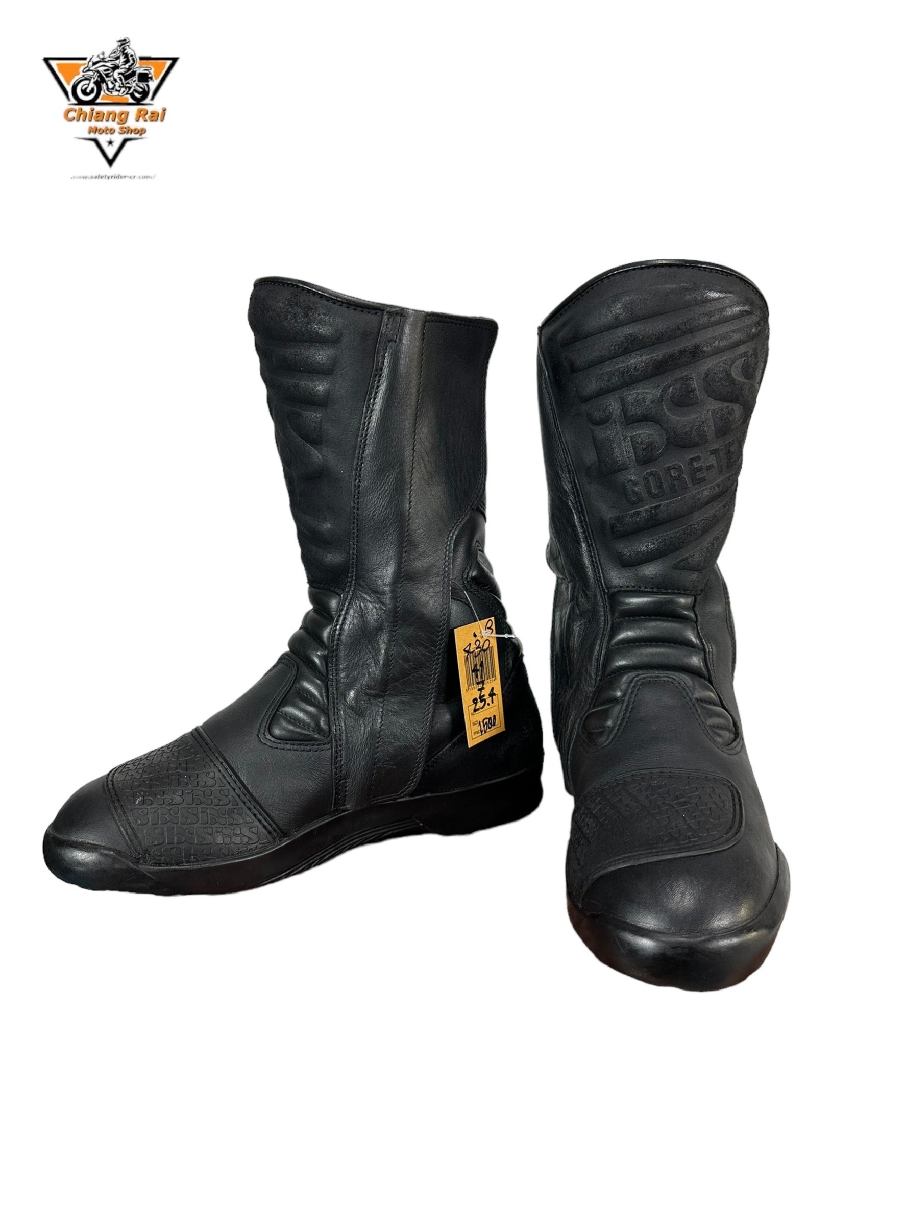 รองเท้าขี่มอเตอร์ไซด์( มือสอง) RCBS-430 Size ขนาดจากป้าย 41:EUR / 7:UK / 25.4:Cm.(IXS)