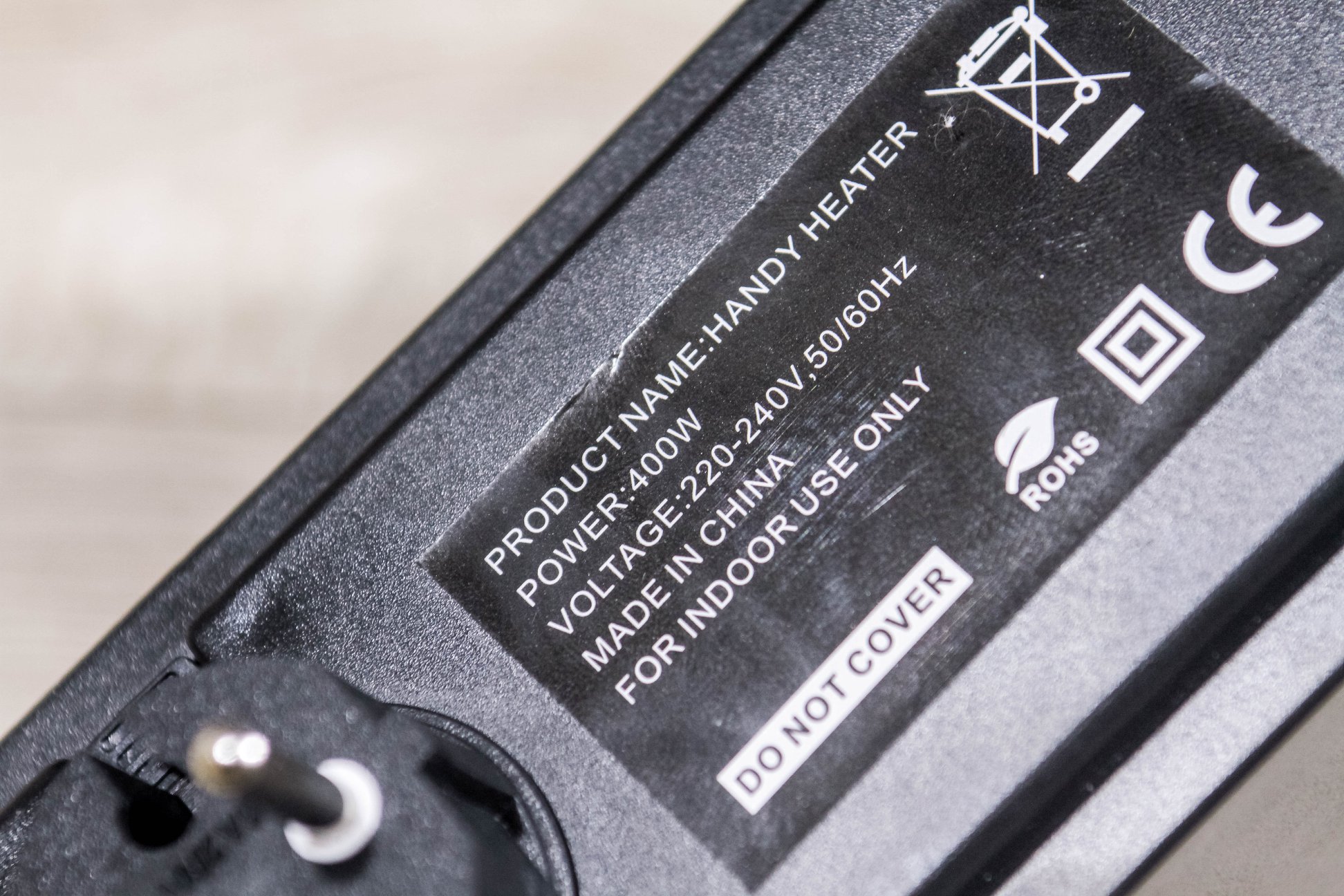 HandyHeater เครื่องทำความร้อนพกพา 400w