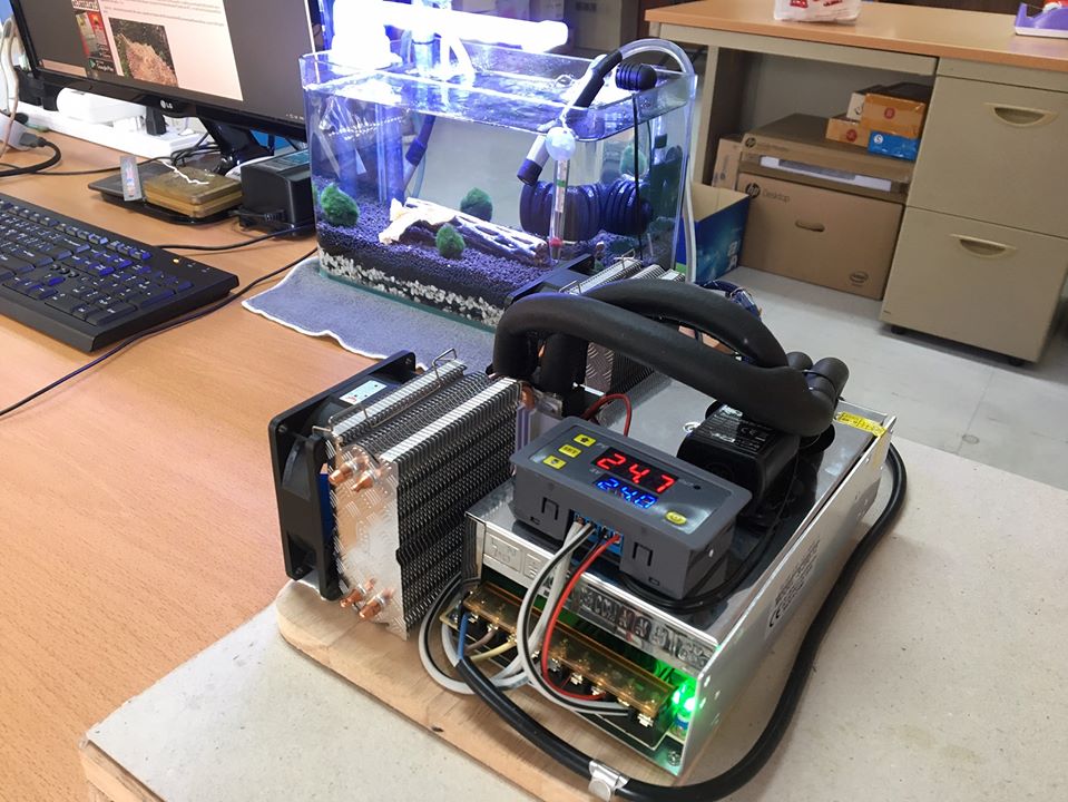 CoolPEX GEN 1 ชิลเลอร์ตู้ปลา 12 นิ้ว