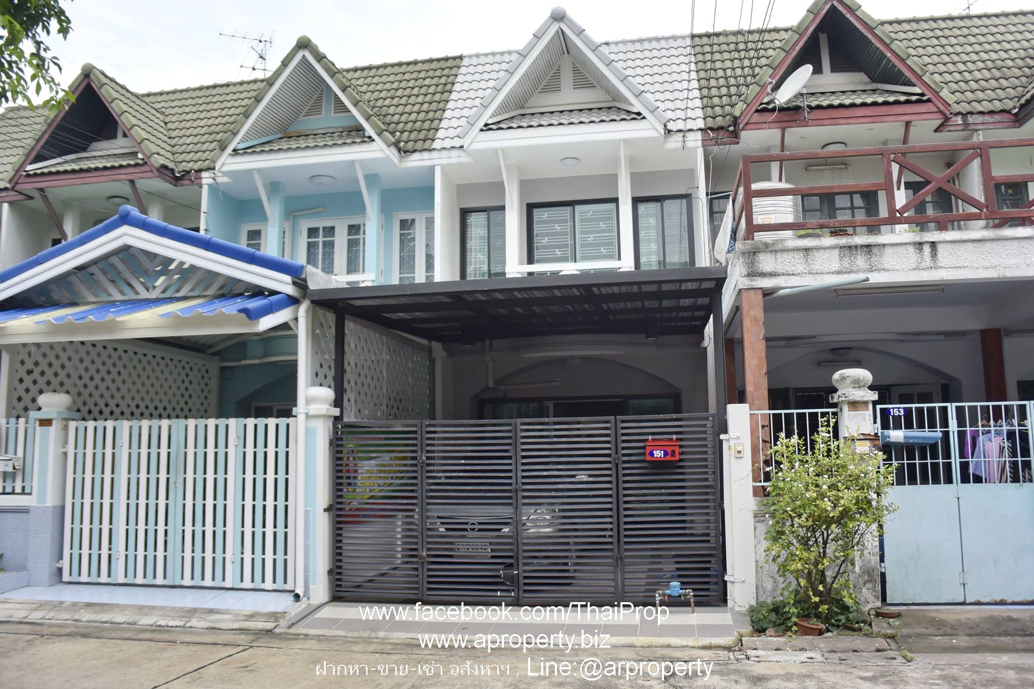 ให้เช่าท/ฮ 2 ชั้น เรวดี 61 ใกล้รถไฟฟ้าหลายสถานี